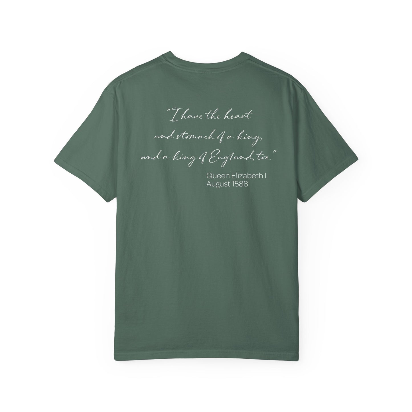 Queen Elizabeth I Armada Painting Joke T-shirt