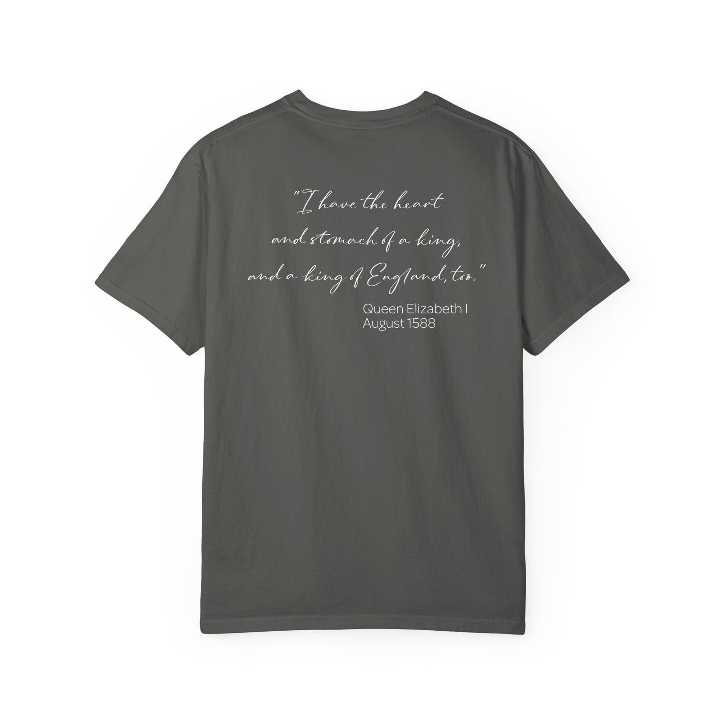 Queen Elizabeth I Armada Painting Joke T-shirt
