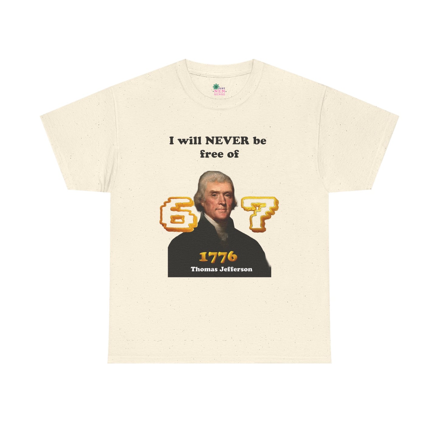 1776 Thomas Jefferson History Tee — Gen Z Joke Tee