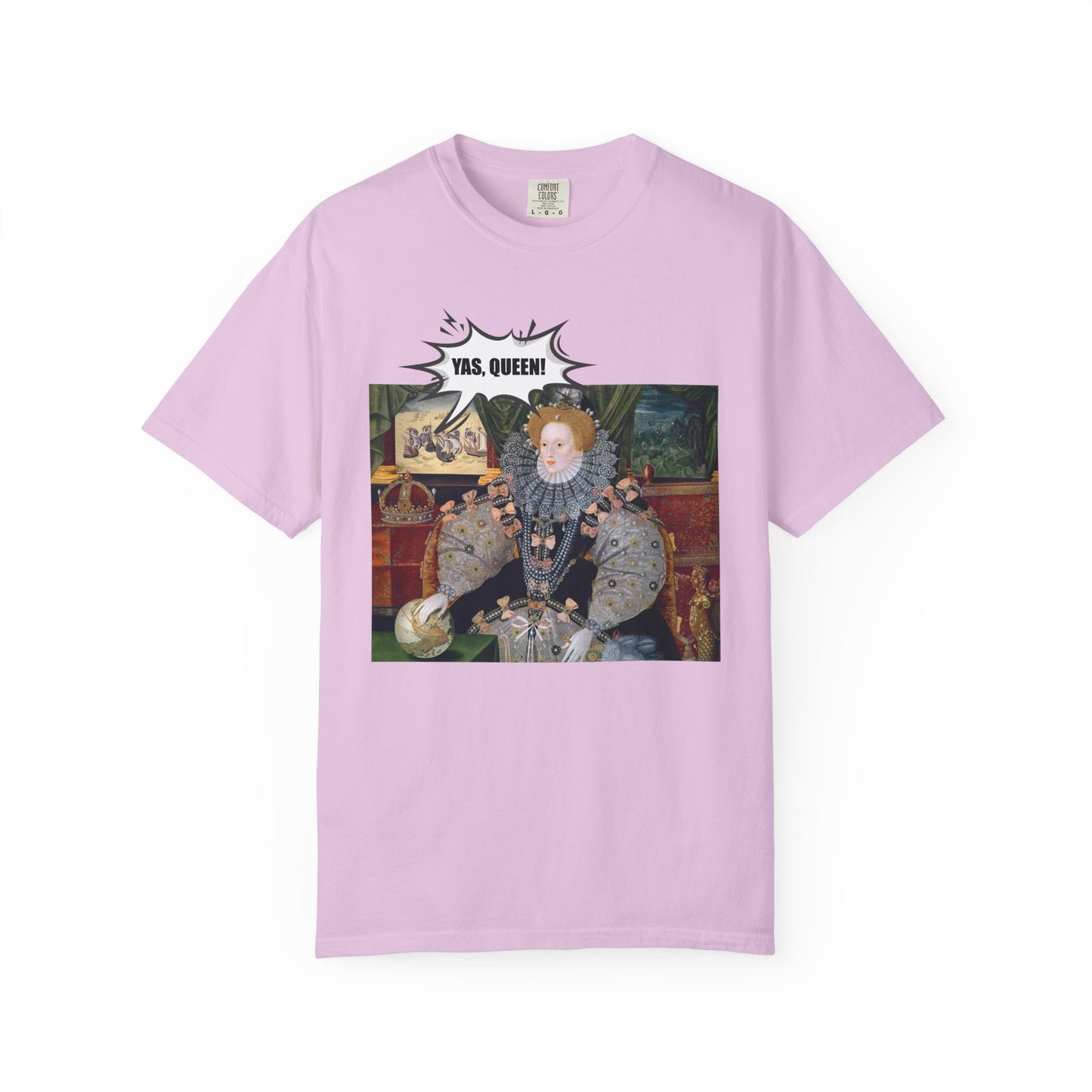 Queen Elizabeth I Armada Painting Joke T-shirt