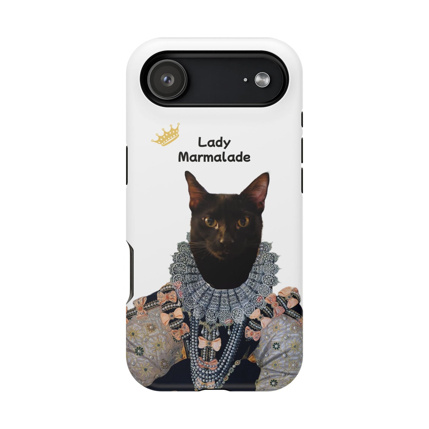 Pet Portrait Phone Case — Funny Queen Elizabeth I Costume - Nensensical