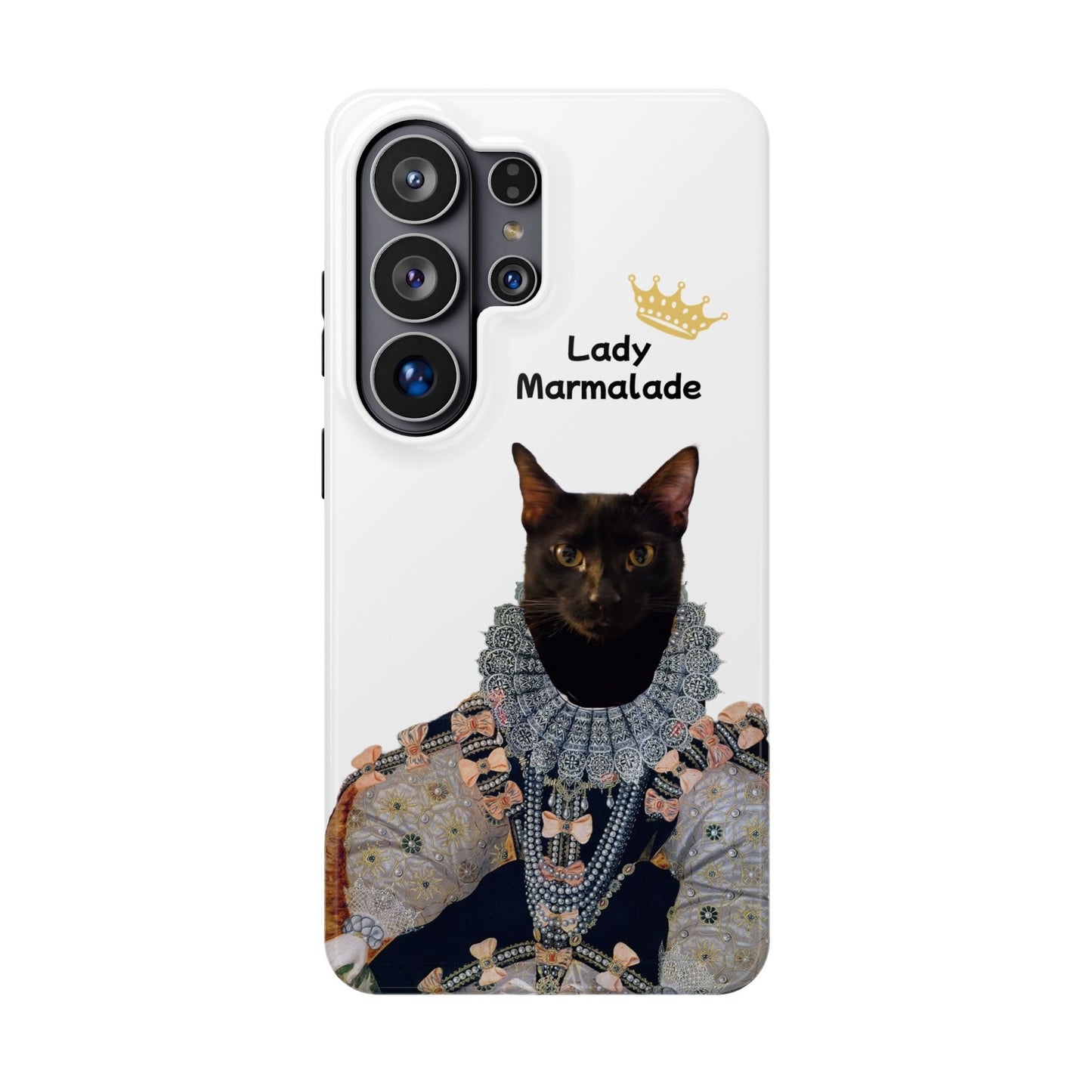 Pet Portrait Phone Case — Funny Queen Elizabeth I Costume - Nensensical