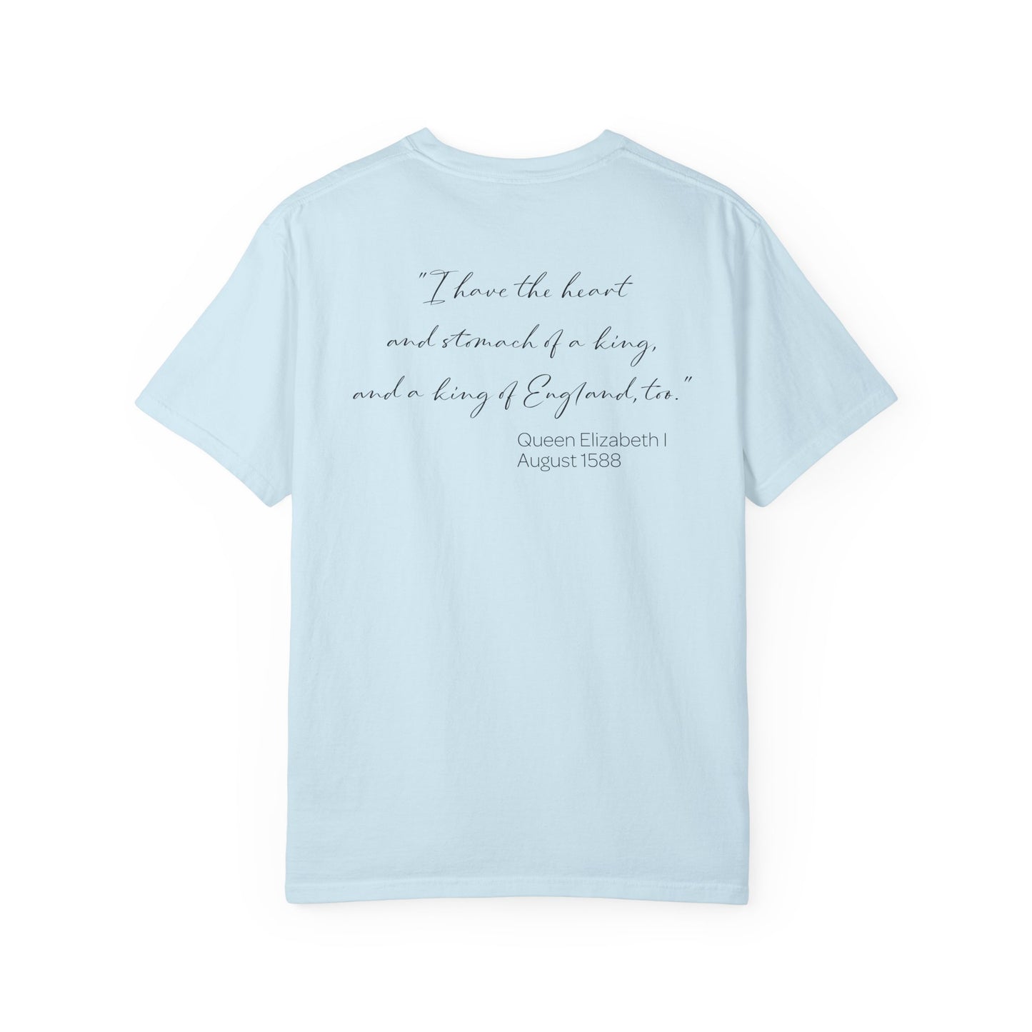 Queen Elizabeth I Armada Painting Joke T-shirt