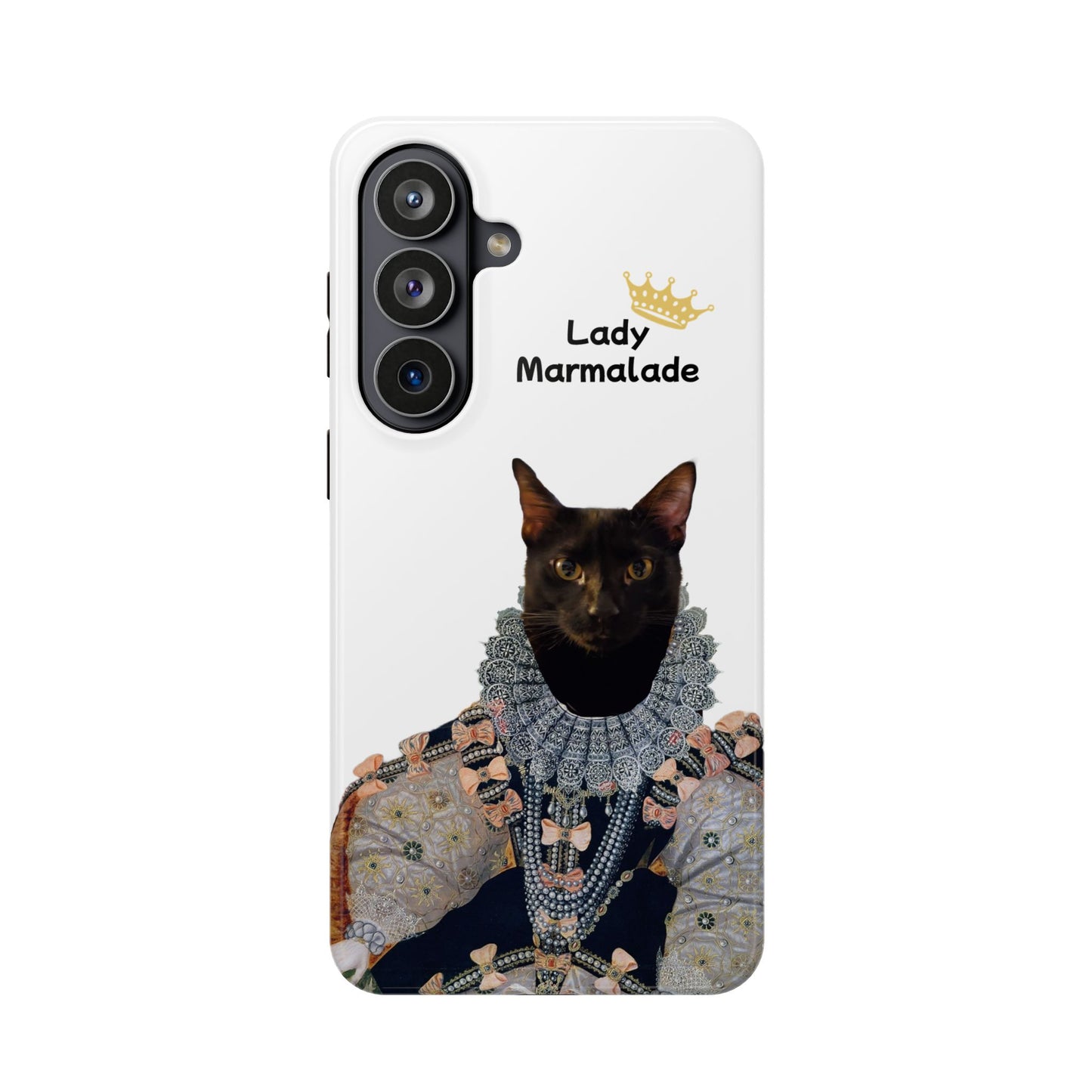 Pet Portrait Phone Case — Funny Queen Elizabeth I Costume - Nensensical