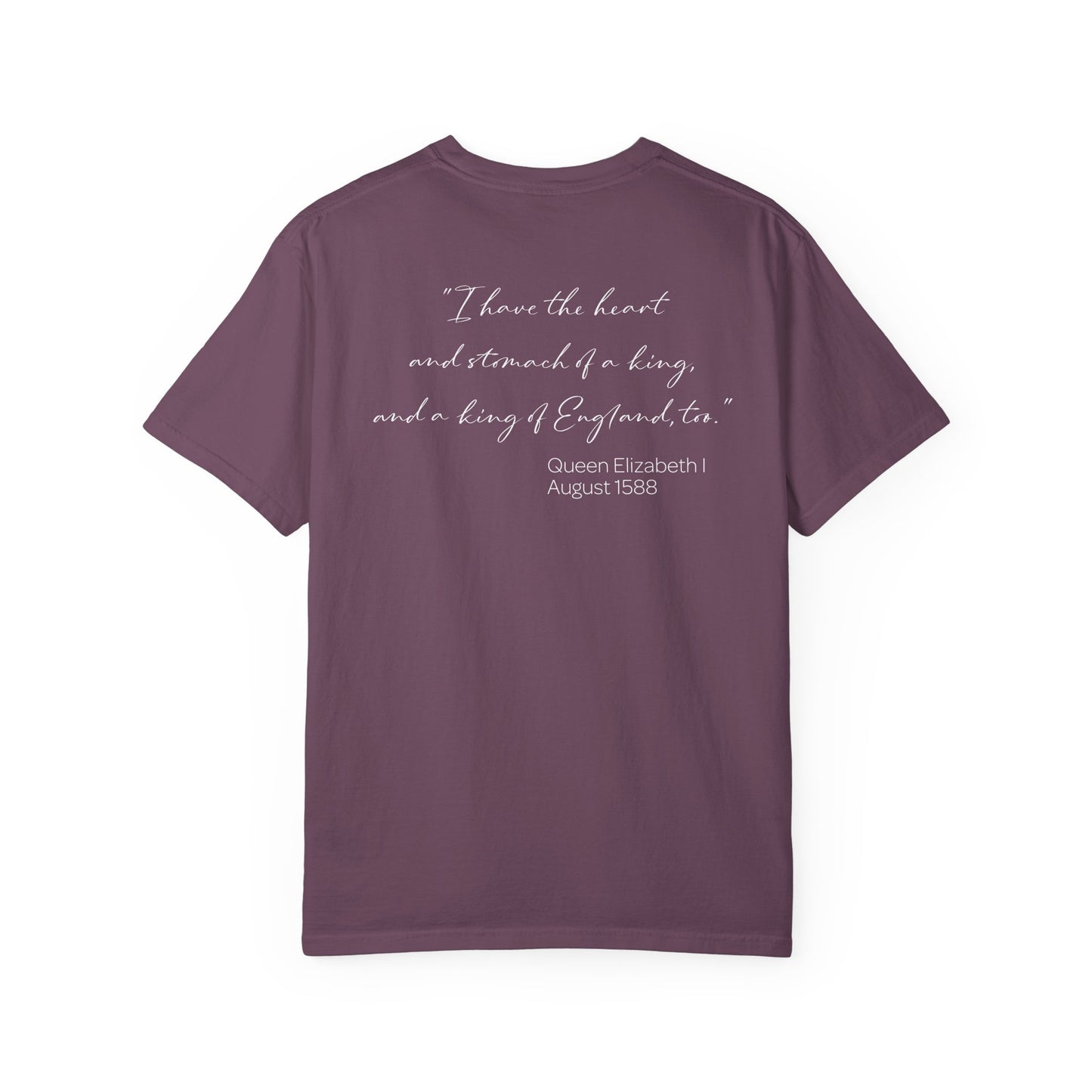 Queen Elizabeth I Armada Painting Joke T-shirt
