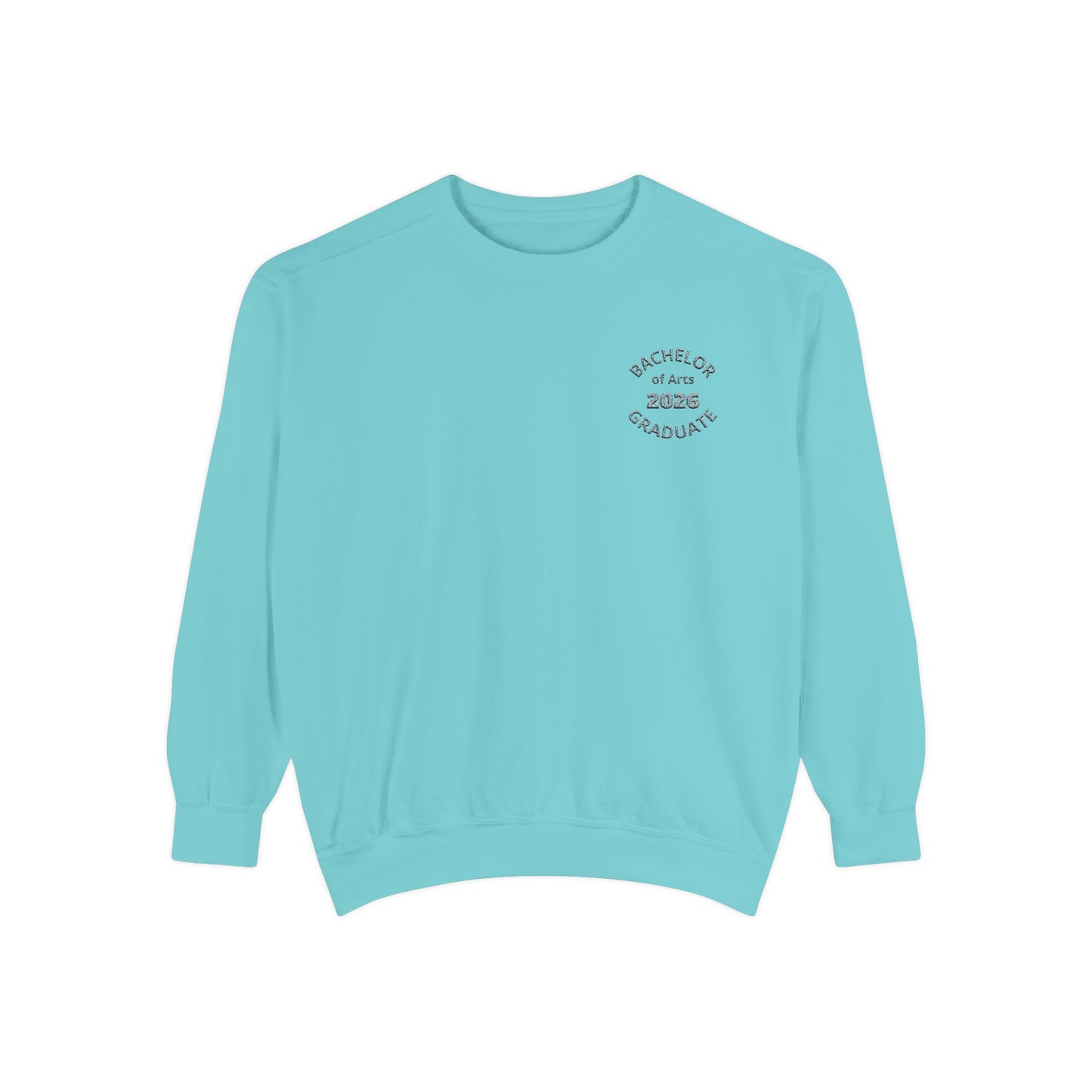 Embroidered Bachelor of Arts Graduate Sweatshirt