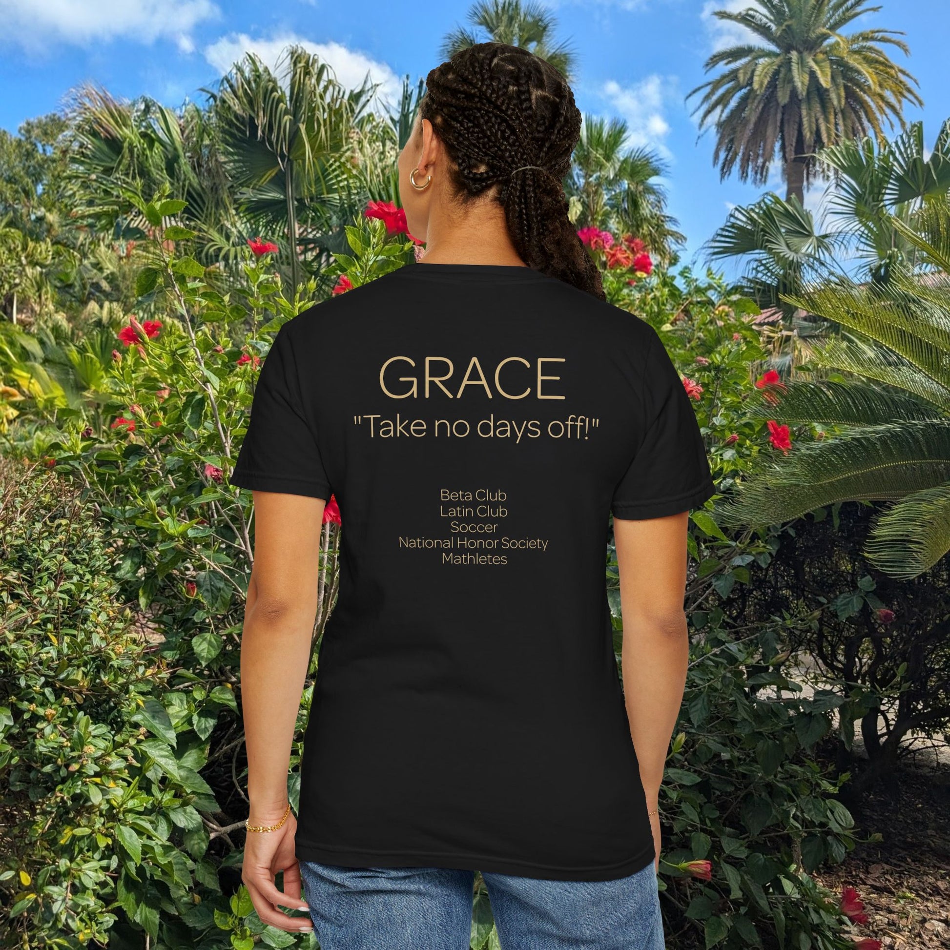 Personalizable Graduation 2026 Neutral Geometric Pattern Tee — Senior Commemorative T-Shirt - Nensensical