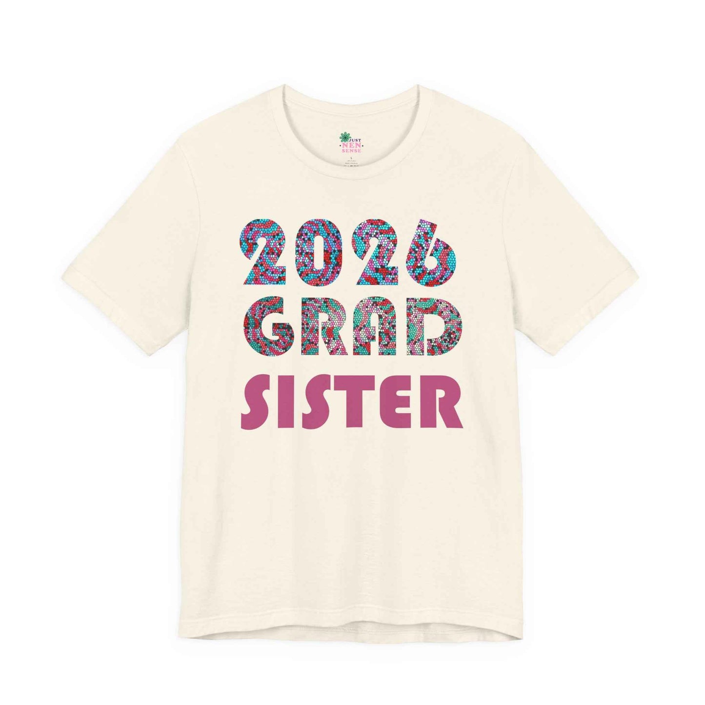2026 Grad Sister T-Shirt — Bold Retro Graduation Tee for Proud Sisters