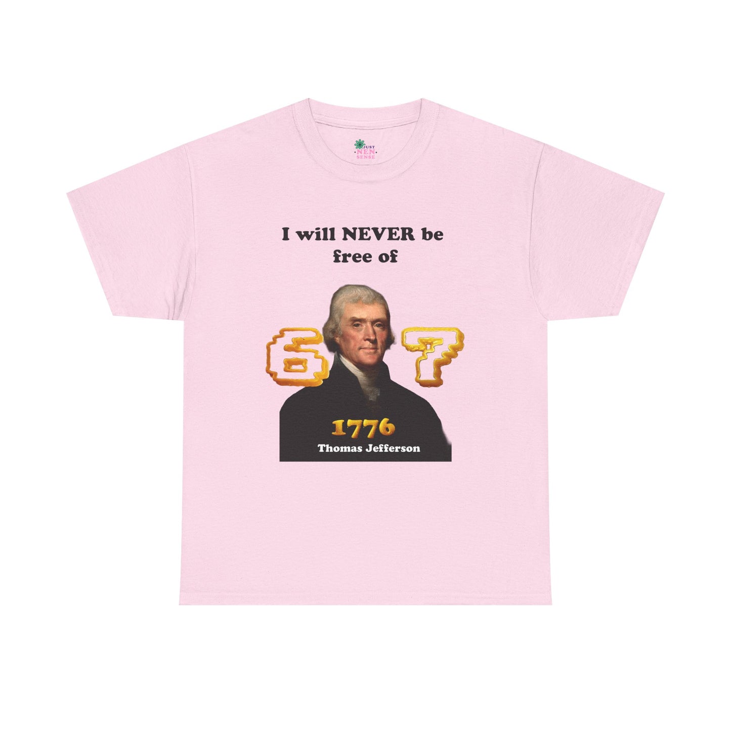 1776 Thomas Jefferson History Tee — Gen Z Joke Tee