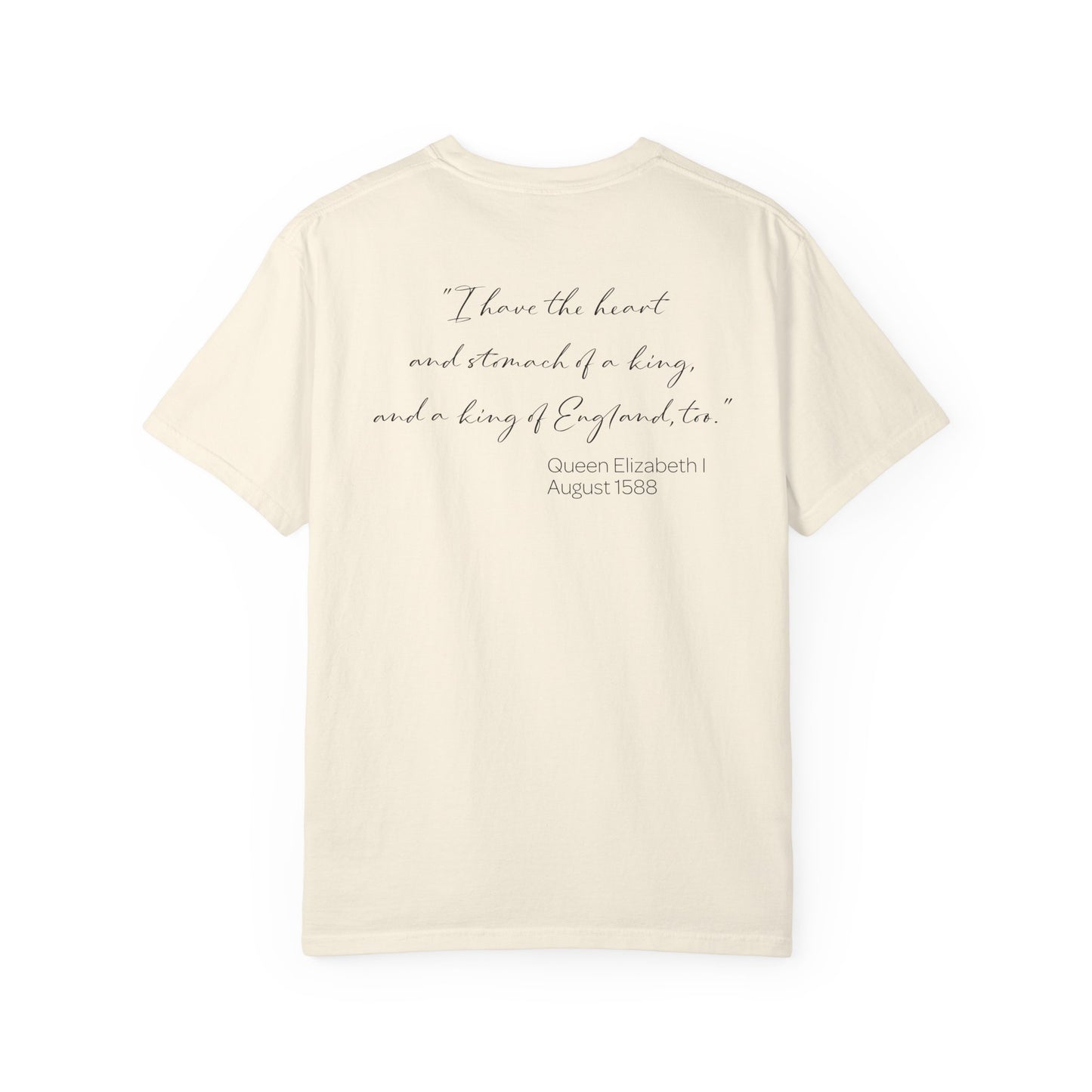 Queen Elizabeth I Armada Painting Joke T-shirt
