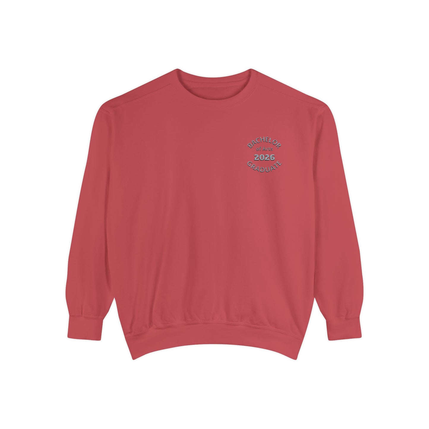 Embroidered Bachelor of Arts Graduate Sweatshirt