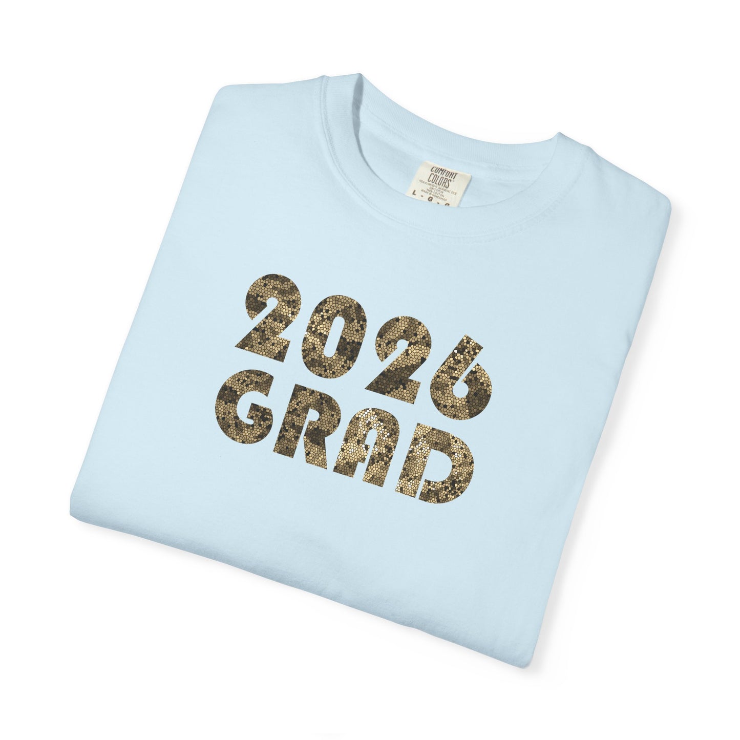 Personalizable Graduation 2026 Neutral Geometric Pattern Tee — Senior Commemorative T-Shirt - Nensensical