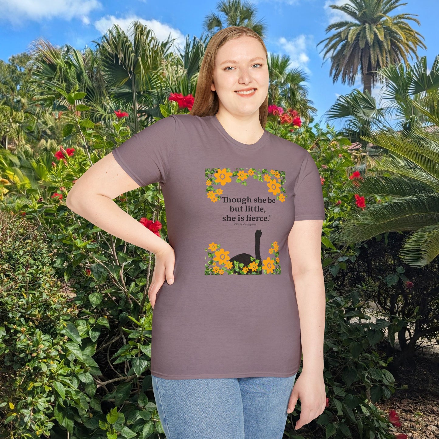 Funny Cat Lover Dog Lover Tee - Personalizable Unisex Softstyle T-Shirt