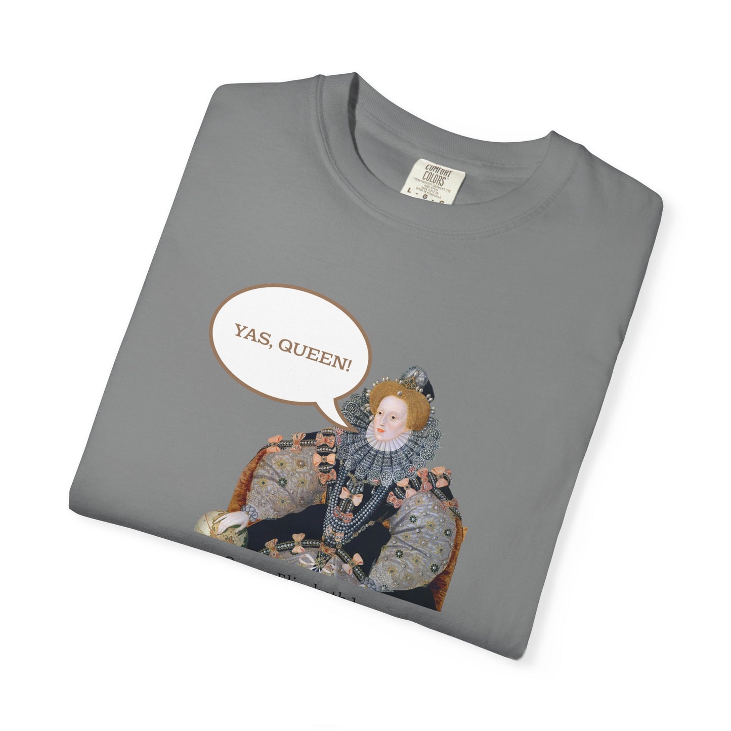 Queen Elizabeth I Portrait Tee — Vintage Art Graphic T-Shirt - Nensensical