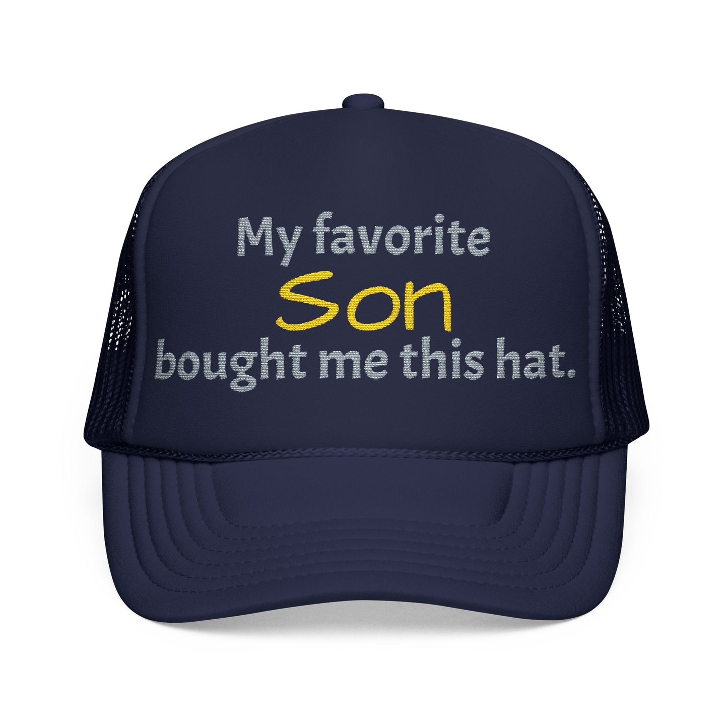 Trucker Hat — "My Favorite Daughter Bought Me This Hat" Funny Dad or Mom Gift - Nensensical