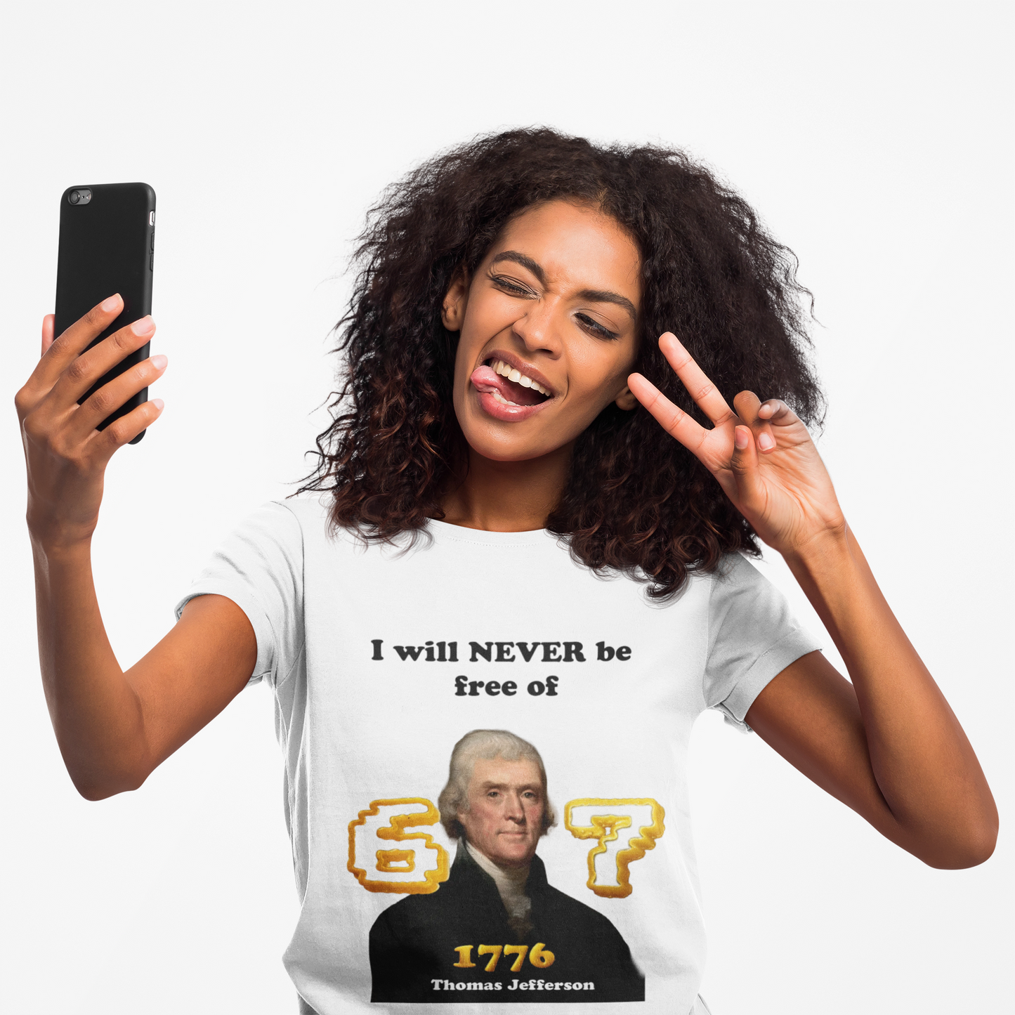 1776 Thomas Jefferson History Tee — Gen Z Joke Tee