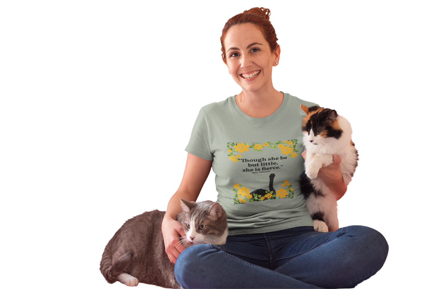 Funny Cat Lover Dog Lover Tee - Personalizable Unisex Softstyle T-Shirt