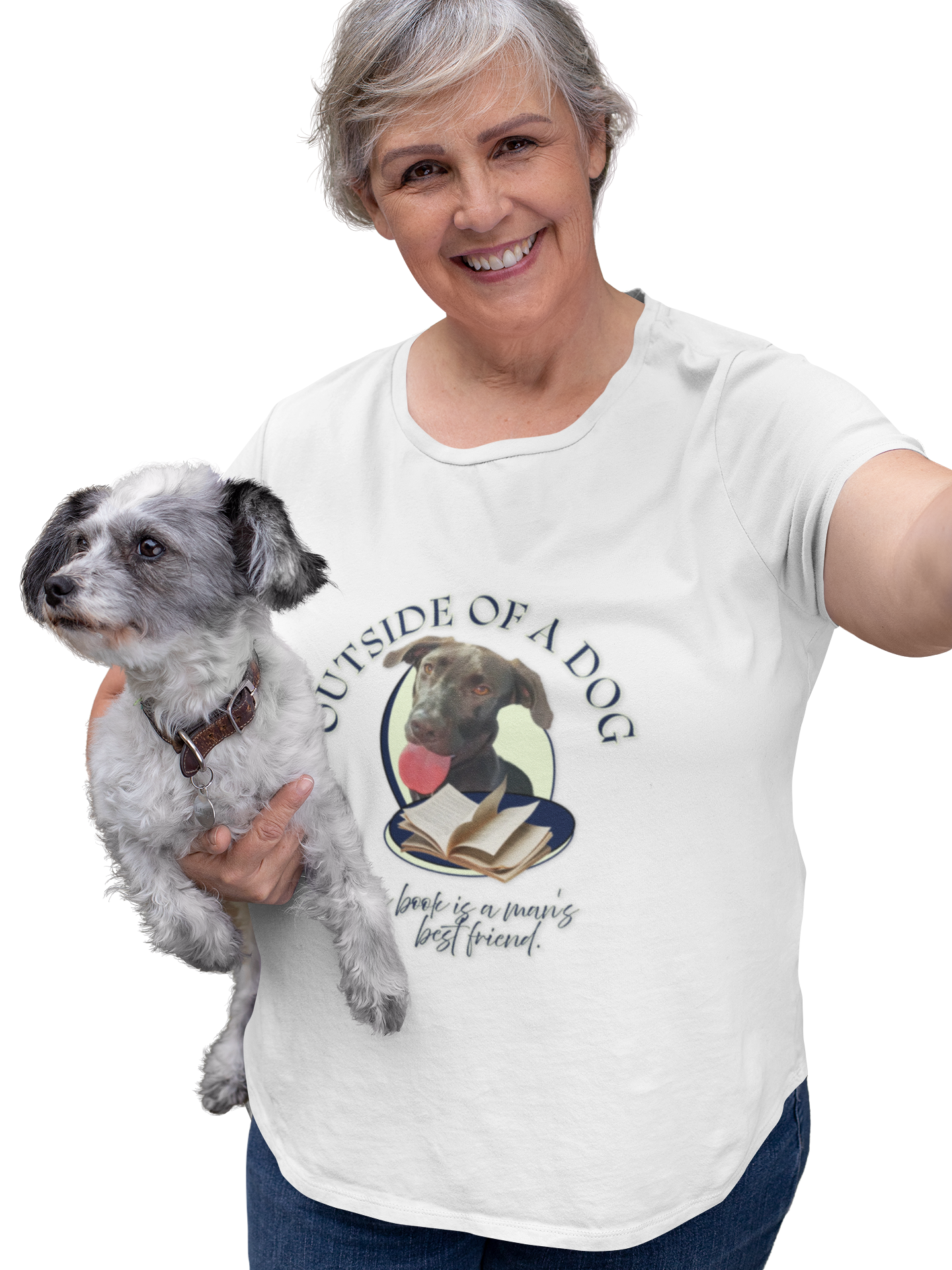 Custom Pet Portrait Tee | Personalized Dog Shirt, Add Your Pup Illustration