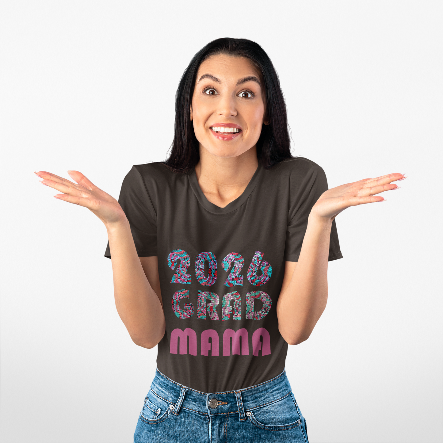 2026 Grad Mama T-Shirt — Bold Retro Graduation Tee for Proud Moms
