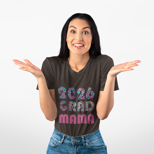 2026 Grad Mama T-Shirt — Bold Retro Graduation Tee for Proud Moms