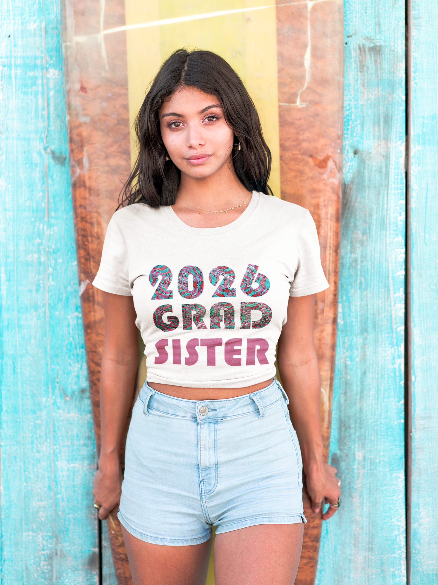 2026 Grad Sister T-Shirt — Bold Retro Graduation Tee for Proud Sisters