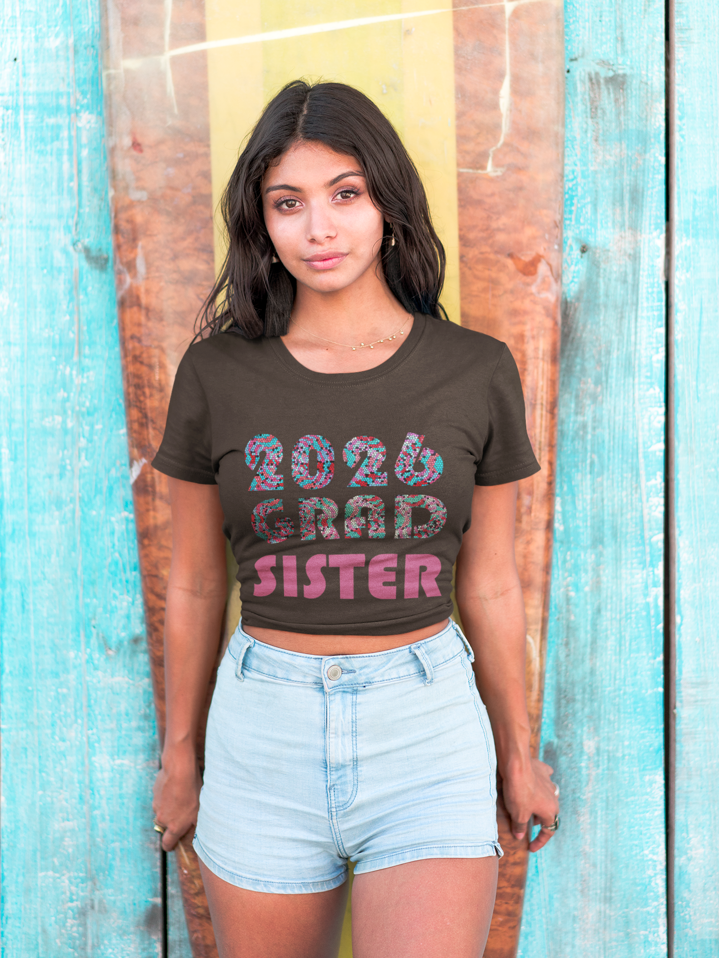 2026 Grad Sister T-Shirt — Bold Retro Graduation Tee for Proud Sisters