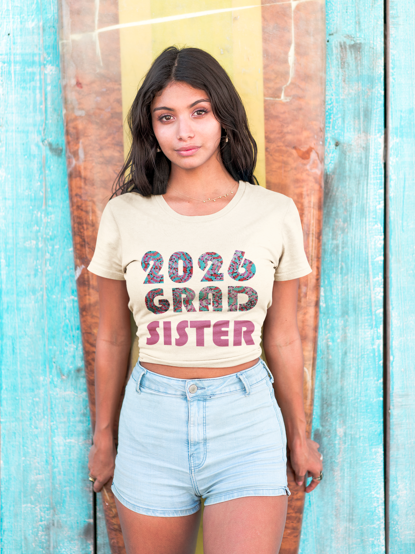 2026 Grad Sister T-Shirt — Bold Retro Graduation Tee for Proud Sisters