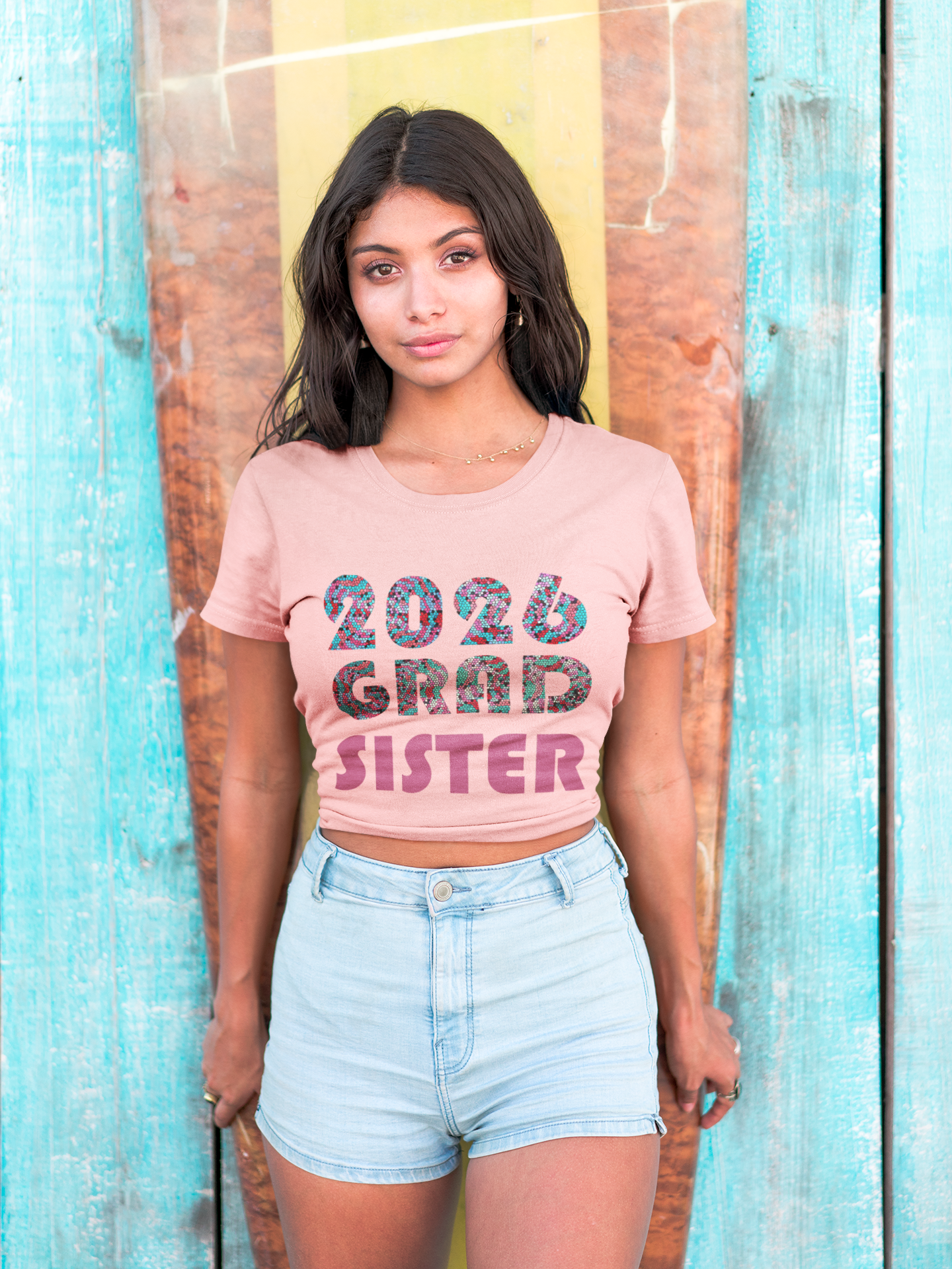 2026 Grad Sister T-Shirt — Bold Retro Graduation Tee for Proud Sisters