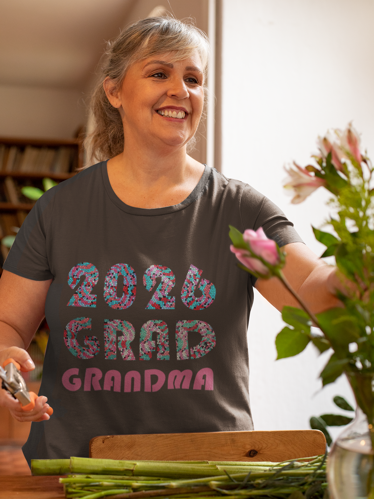 2026 Grad Grandma T-Shirt — Bold Retro Graduation Tee for Proud Grandmas