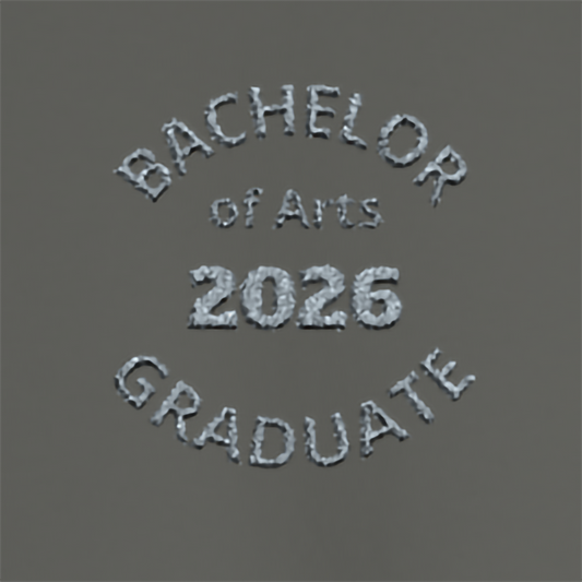 Embroidered Bachelor of Arts Graduate Sweatshirt
