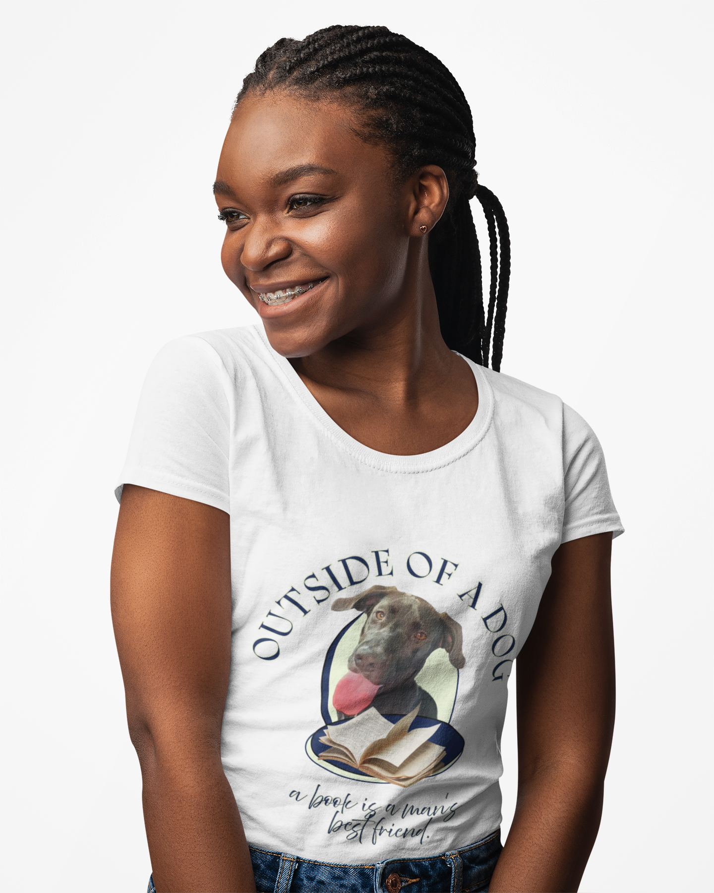 Custom Pet Portrait Tee | Personalized Dog Shirt, Add Your Pup Illustration