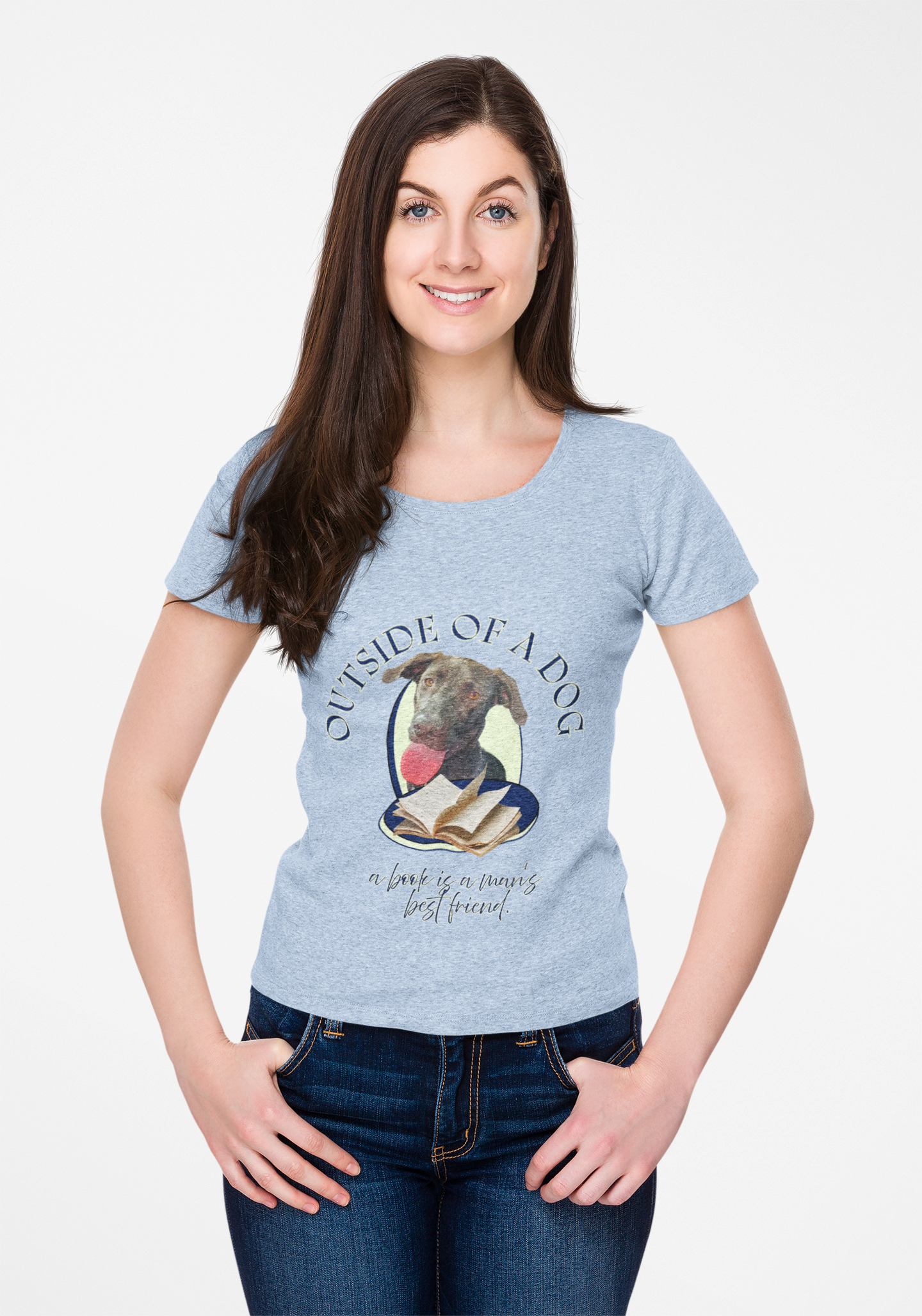 Custom Pet Portrait Tee | Personalized Dog Shirt, Add Your Pup Illustration