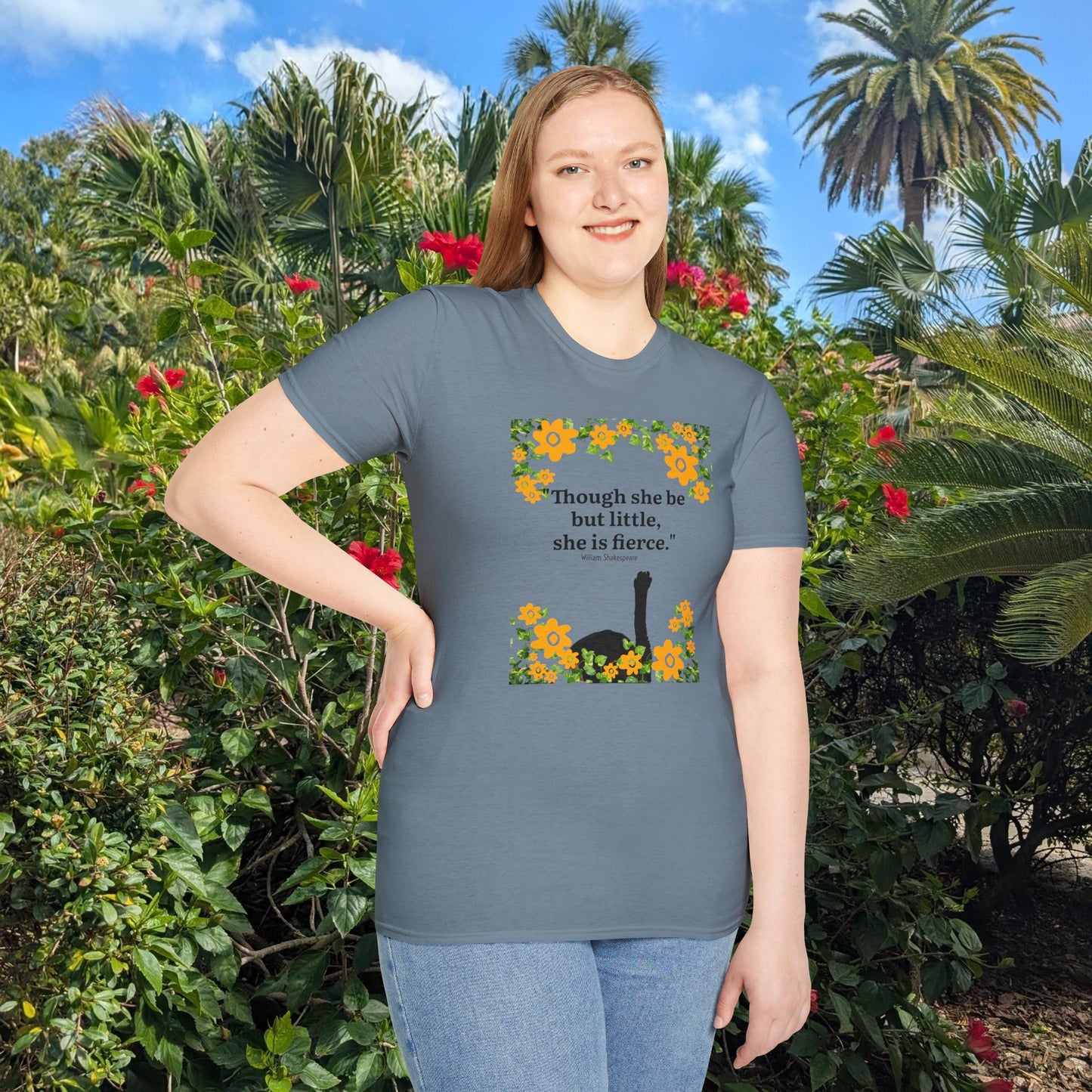 Funny Cat Lover Dog Lover Tee - Personalizable Unisex Softstyle T-Shirt