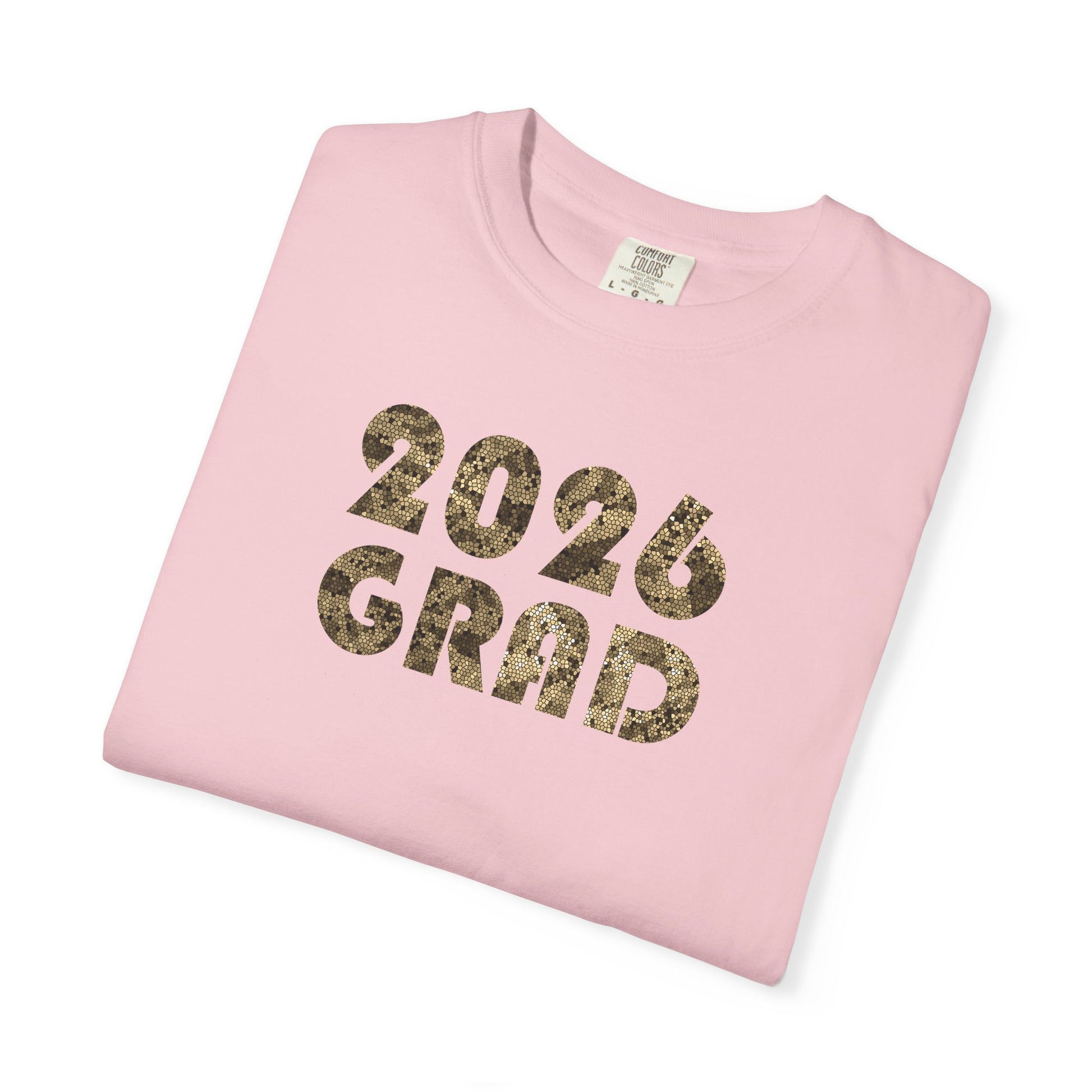Personalizable Graduation 2026 Neutral Geometric Pattern Tee — Senior Commemorative T-Shirt - Nensensical