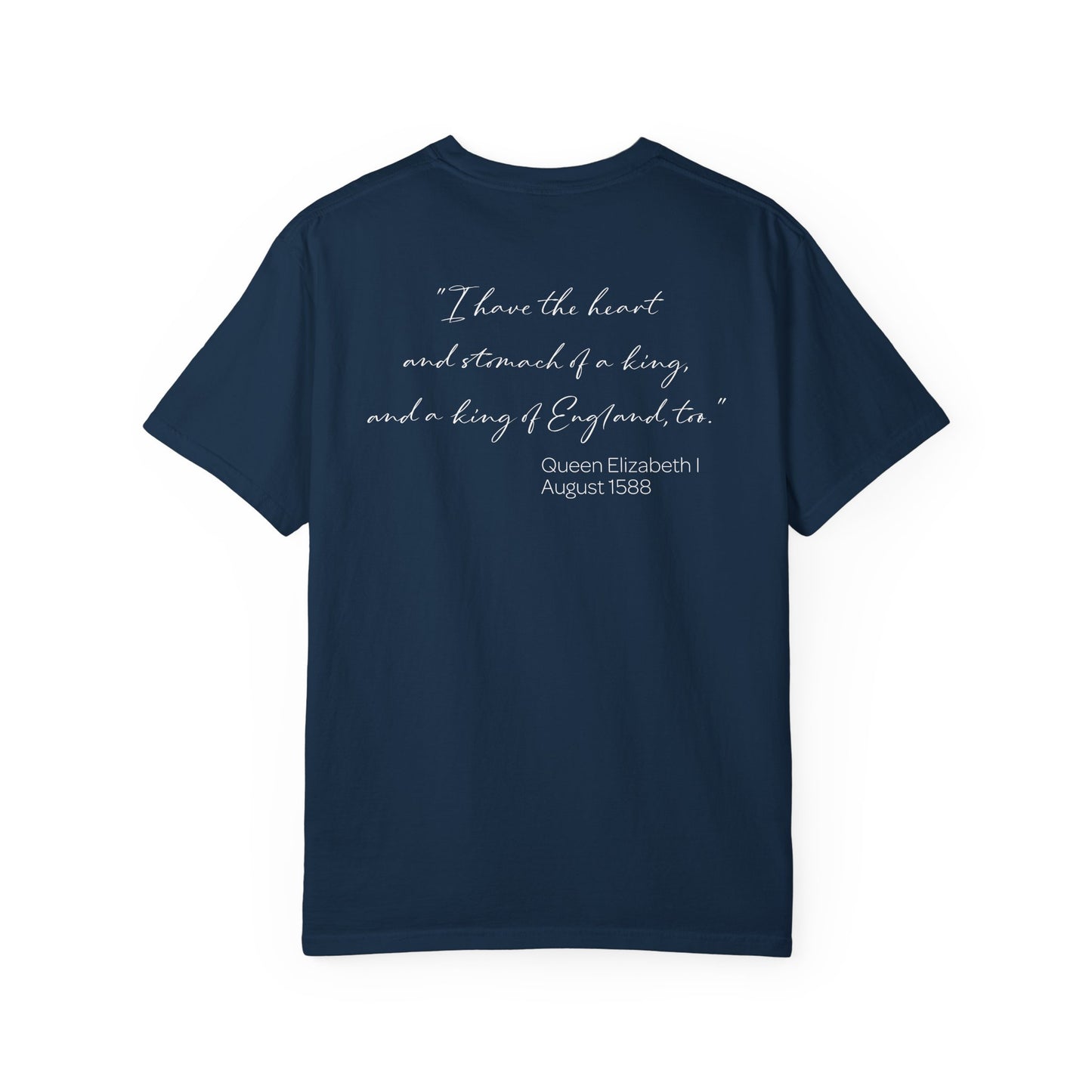 Queen Elizabeth I Armada Painting Joke T-shirt