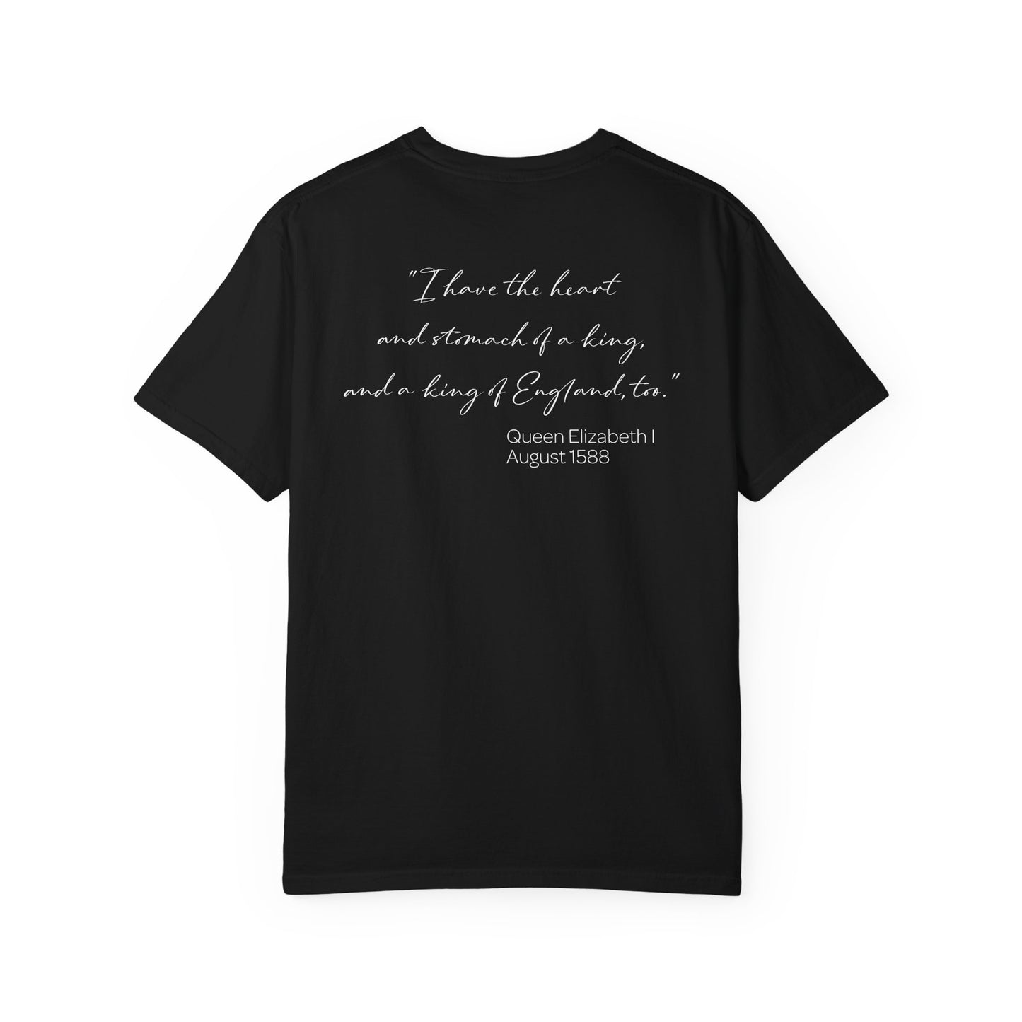Queen Elizabeth I Armada Painting Joke T-shirt