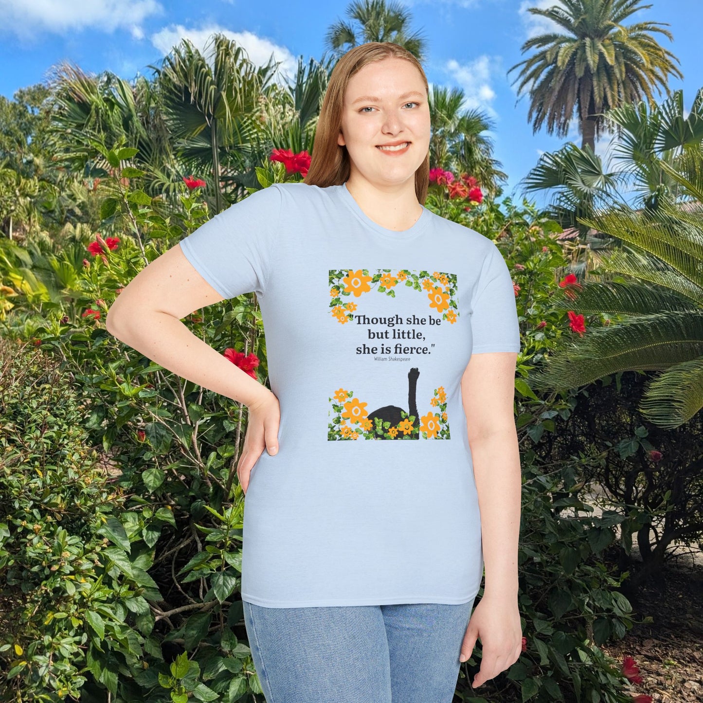 Funny Cat Lover Dog Lover Tee - Personalizable Unisex Softstyle T-Shirt