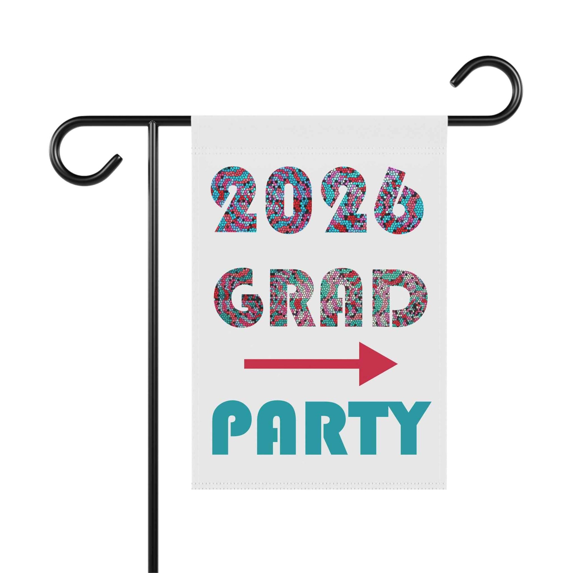 2026 Grad Garden Flag | Garden Banner, Graduation Yard Decor