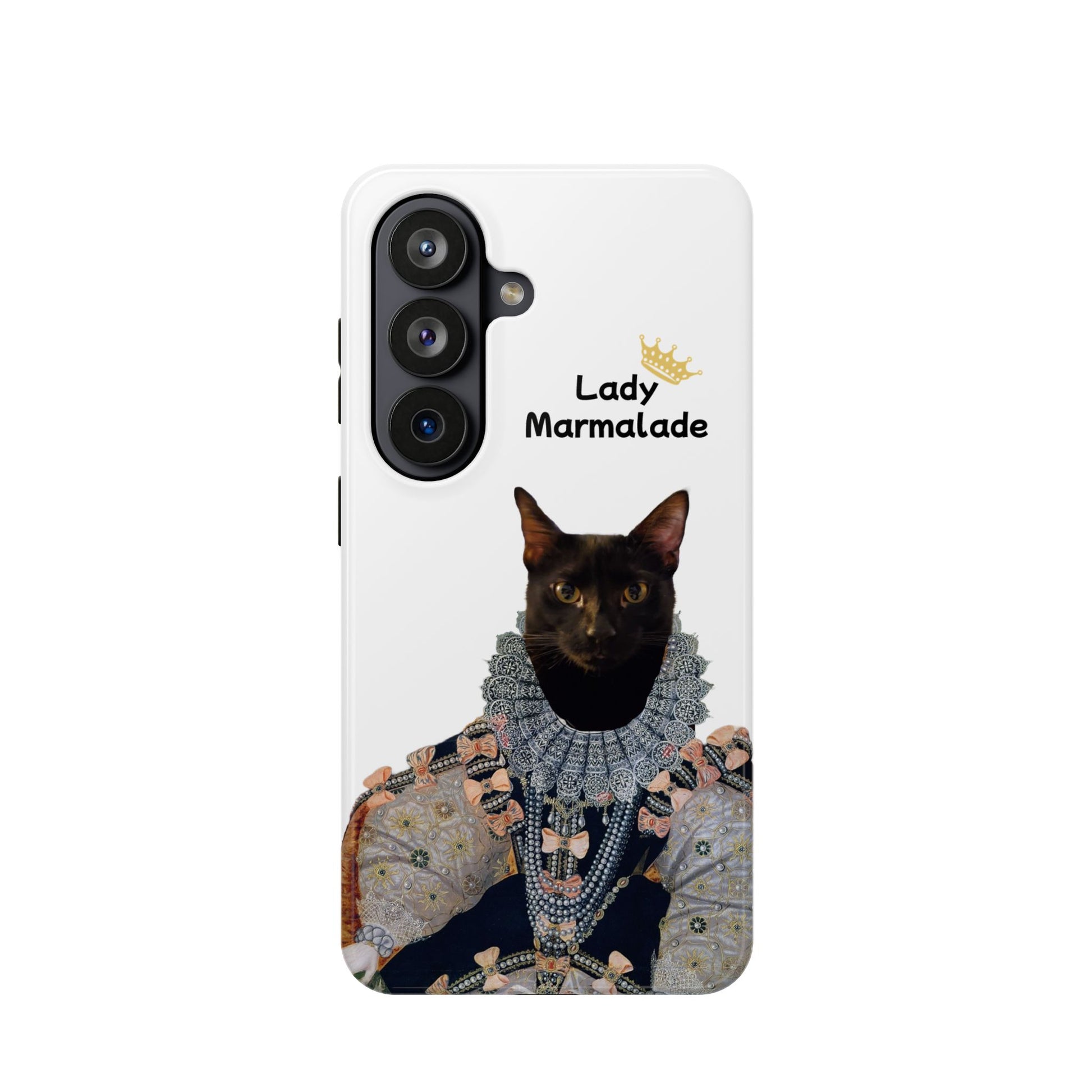 Pet Portrait Phone Case — Funny Queen Elizabeth I Costume - Nensensical