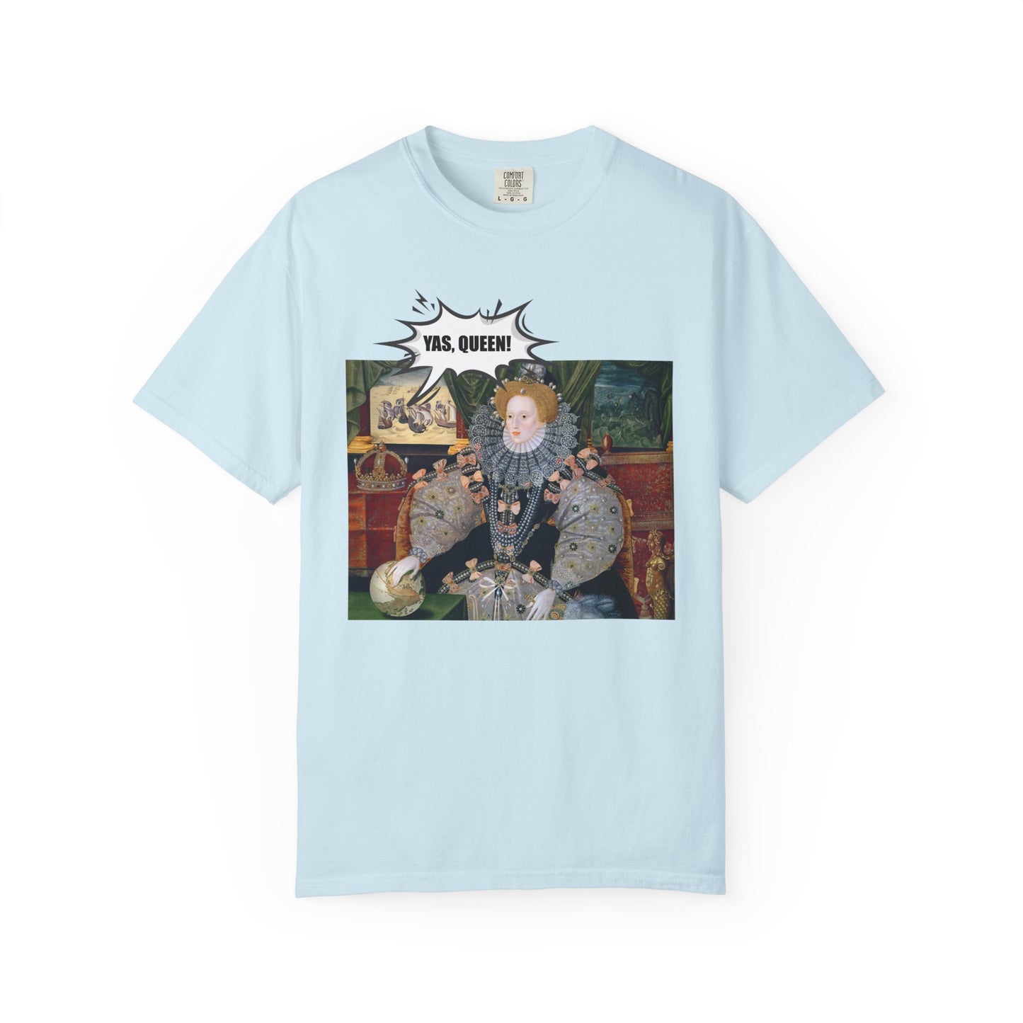 Queen Elizabeth I Armada Painting Joke T-shirt