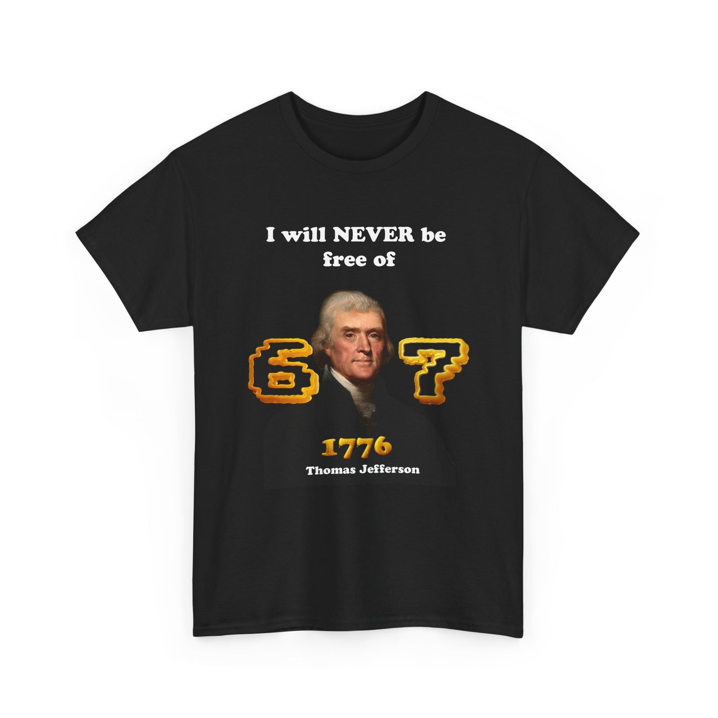 1776 Thomas Jefferson History Tee — Gen Z Joke Tee