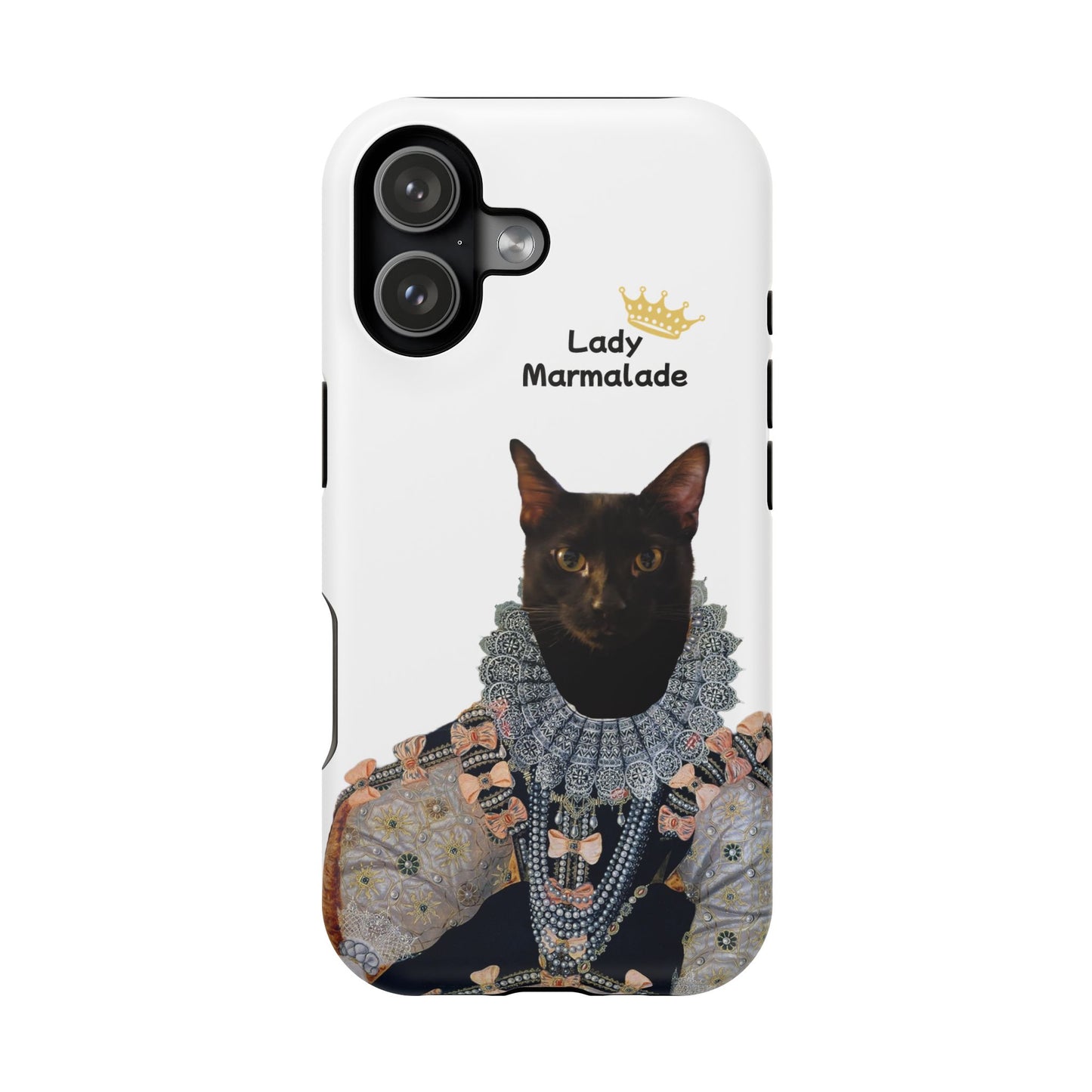 Pet Portrait Phone Case — Funny Queen Elizabeth I Costume - Nensensical