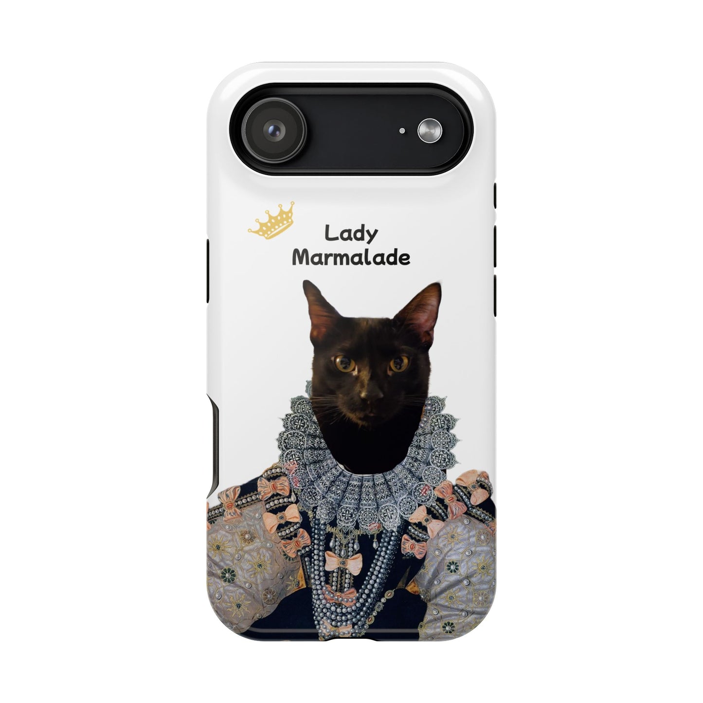 Pet Portrait Phone Case — Funny Queen Elizabeth I Costume - Nensensical