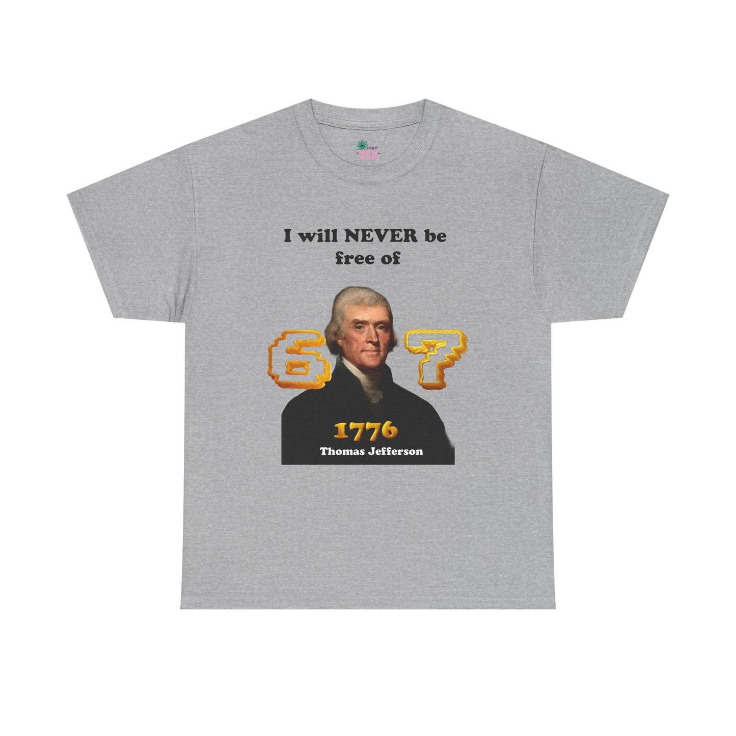 1776 Thomas Jefferson History Tee — Gen Z Joke Tee