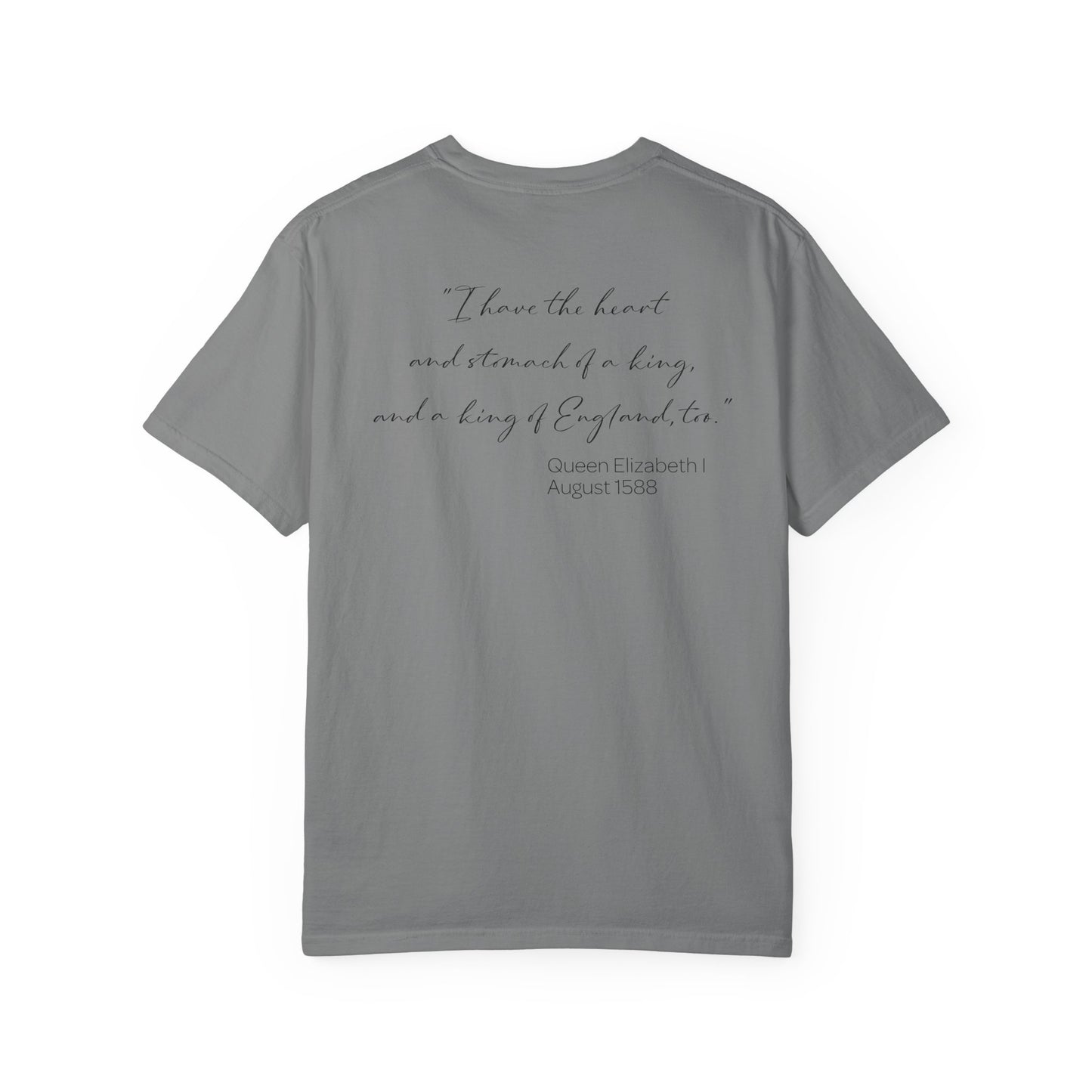 Queen Elizabeth I Armada Painting Joke T-shirt