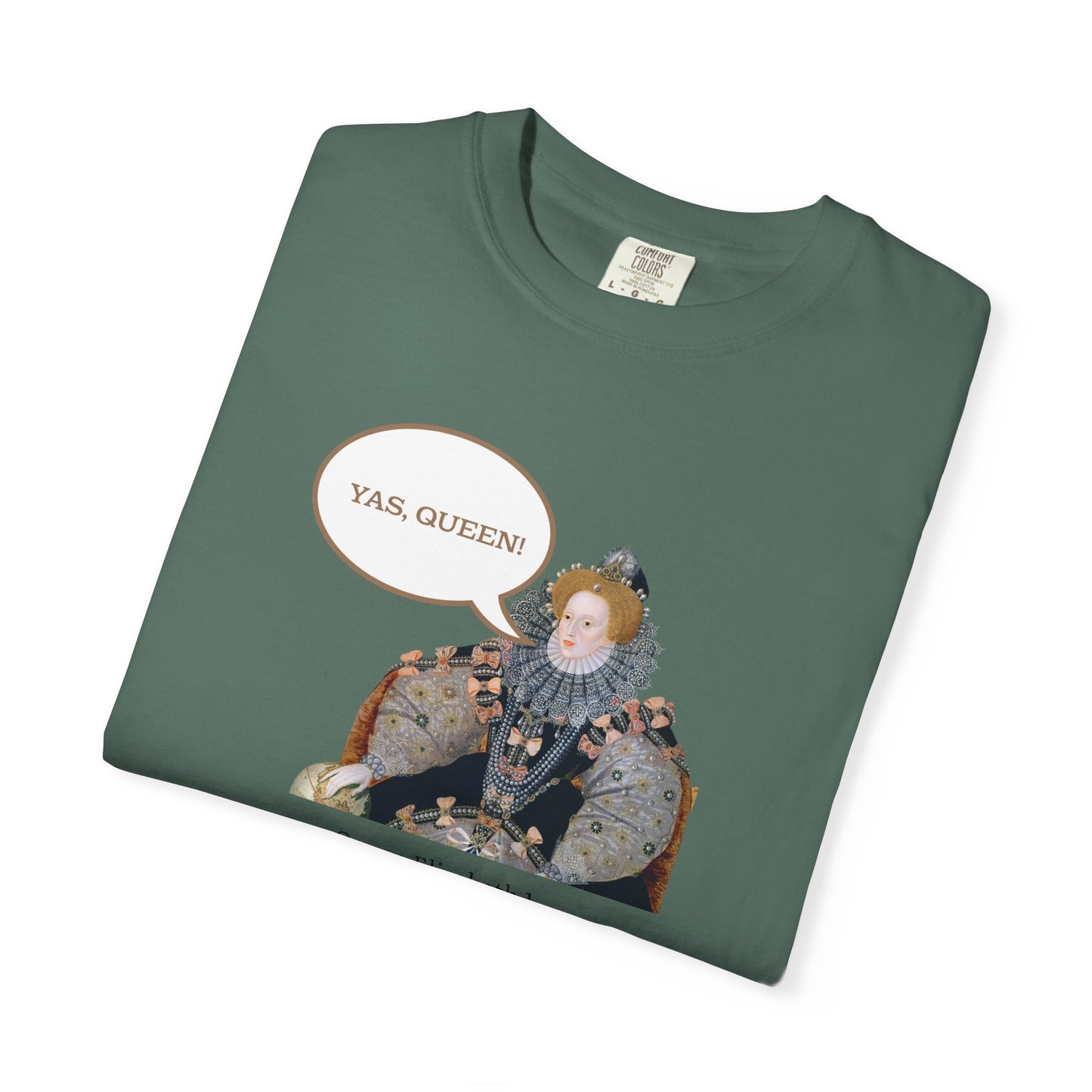 Queen Elizabeth I Portrait Tee — Vintage Art Graphic T-Shirt - Nensensical