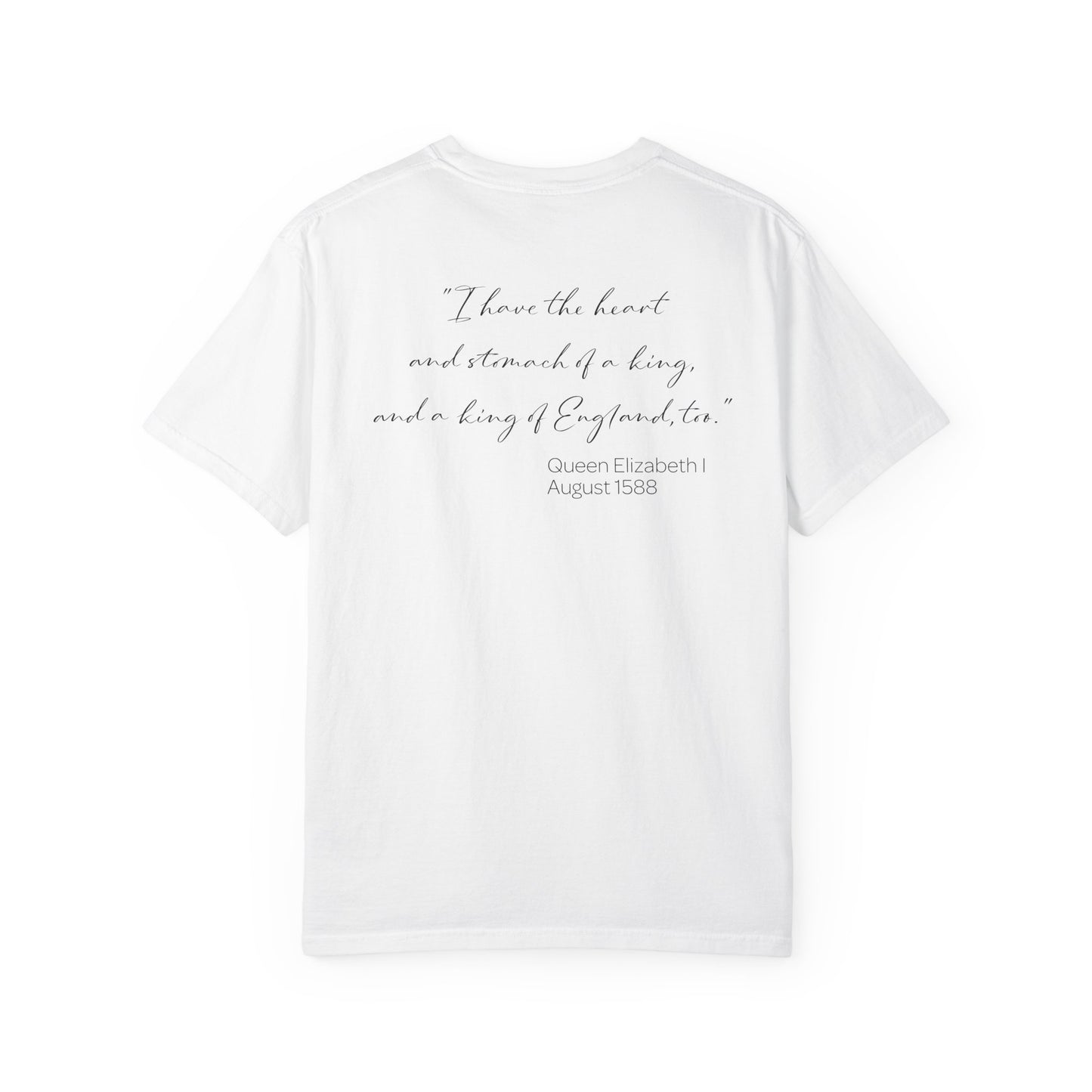 Queen Elizabeth I Armada Painting Joke T-shirt