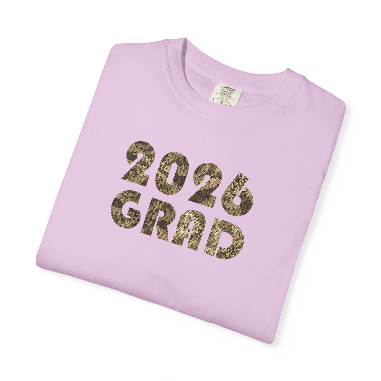 Personalizable Graduation 2026 Neutral Geometric Pattern Tee — Senior Commemorative T-Shirt - Nensensical