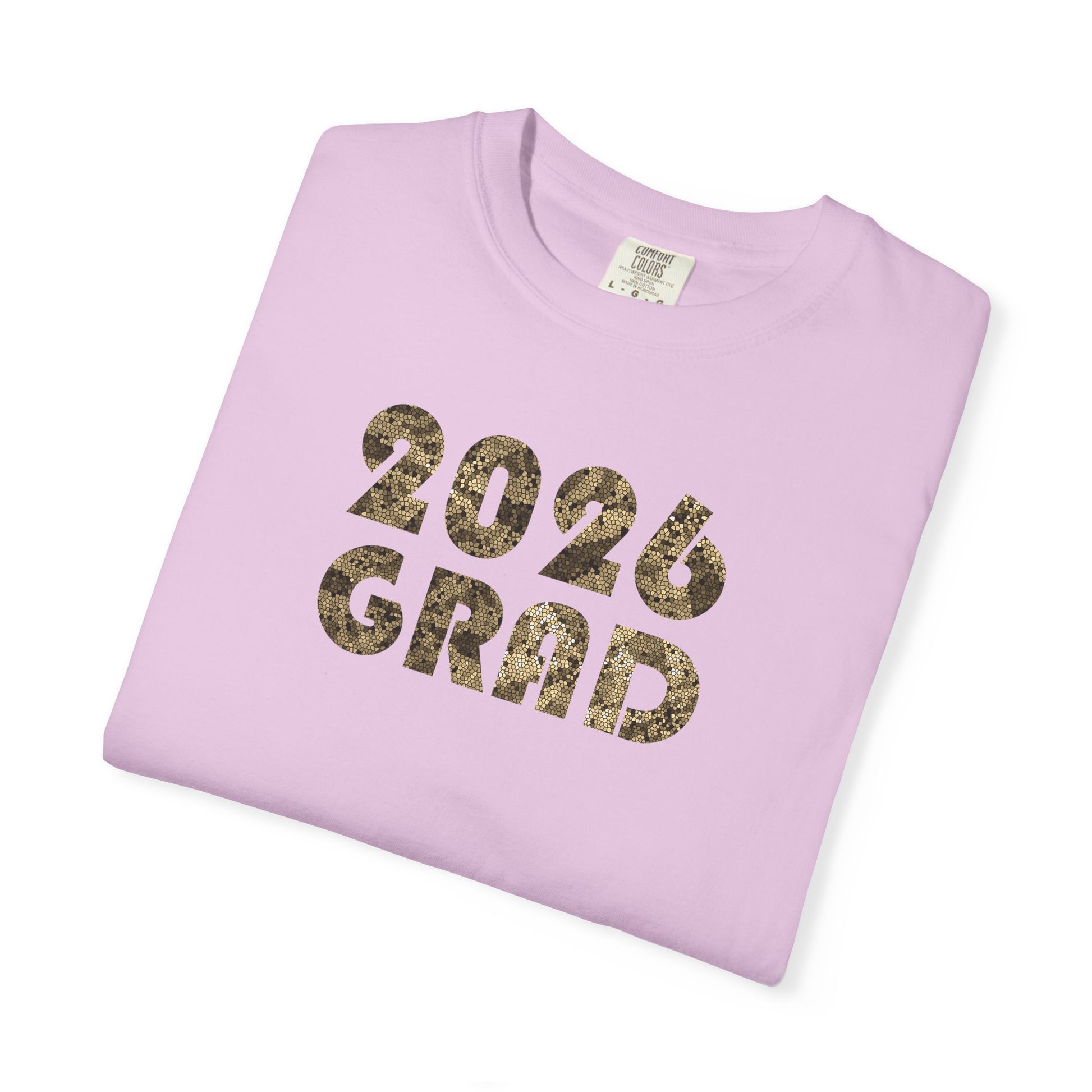 Personalizable Graduation 2026 Neutral Geometric Pattern Tee — Senior Commemorative T-Shirt - Nensensical