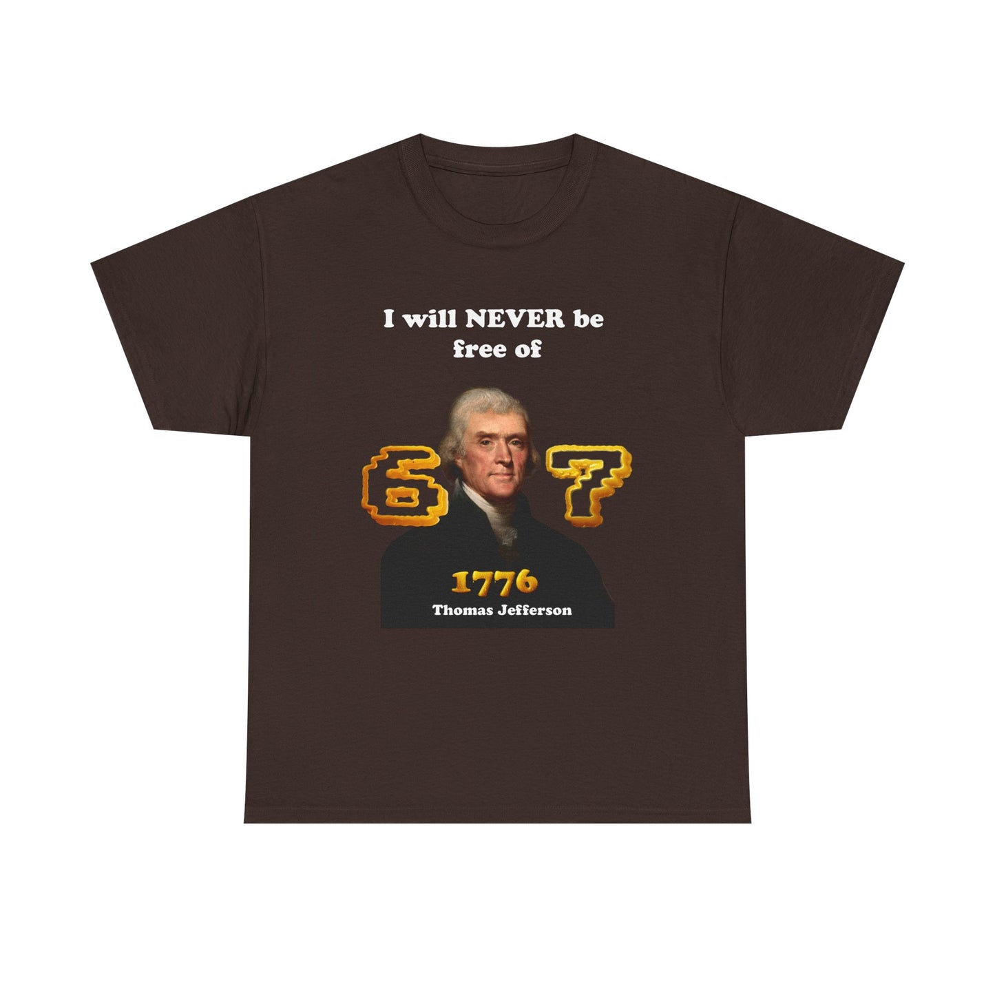 1776 Thomas Jefferson History Tee — Gen Z Joke Tee
